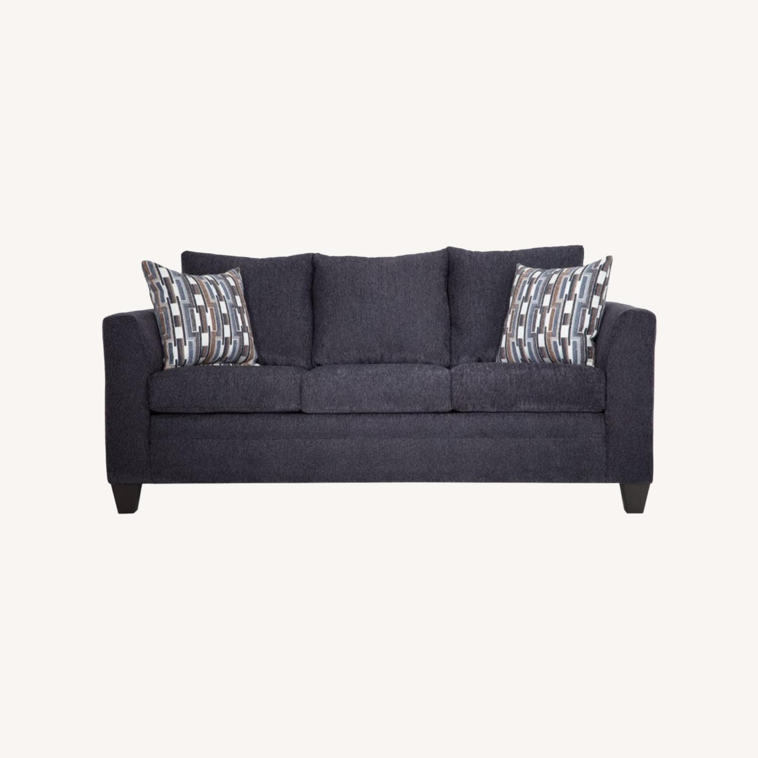 Stevie Charcoal Sofa - image-0