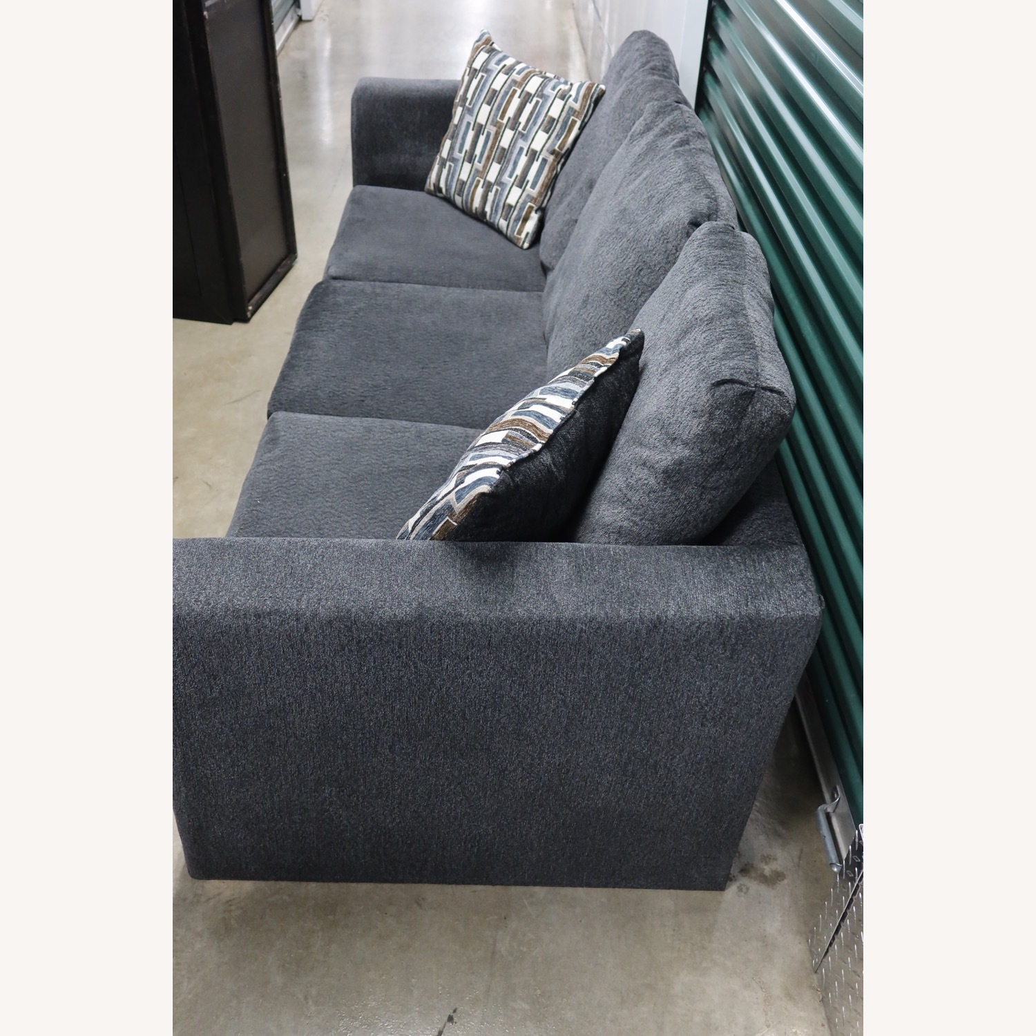 Stevie Charcoal Sofa - image-4