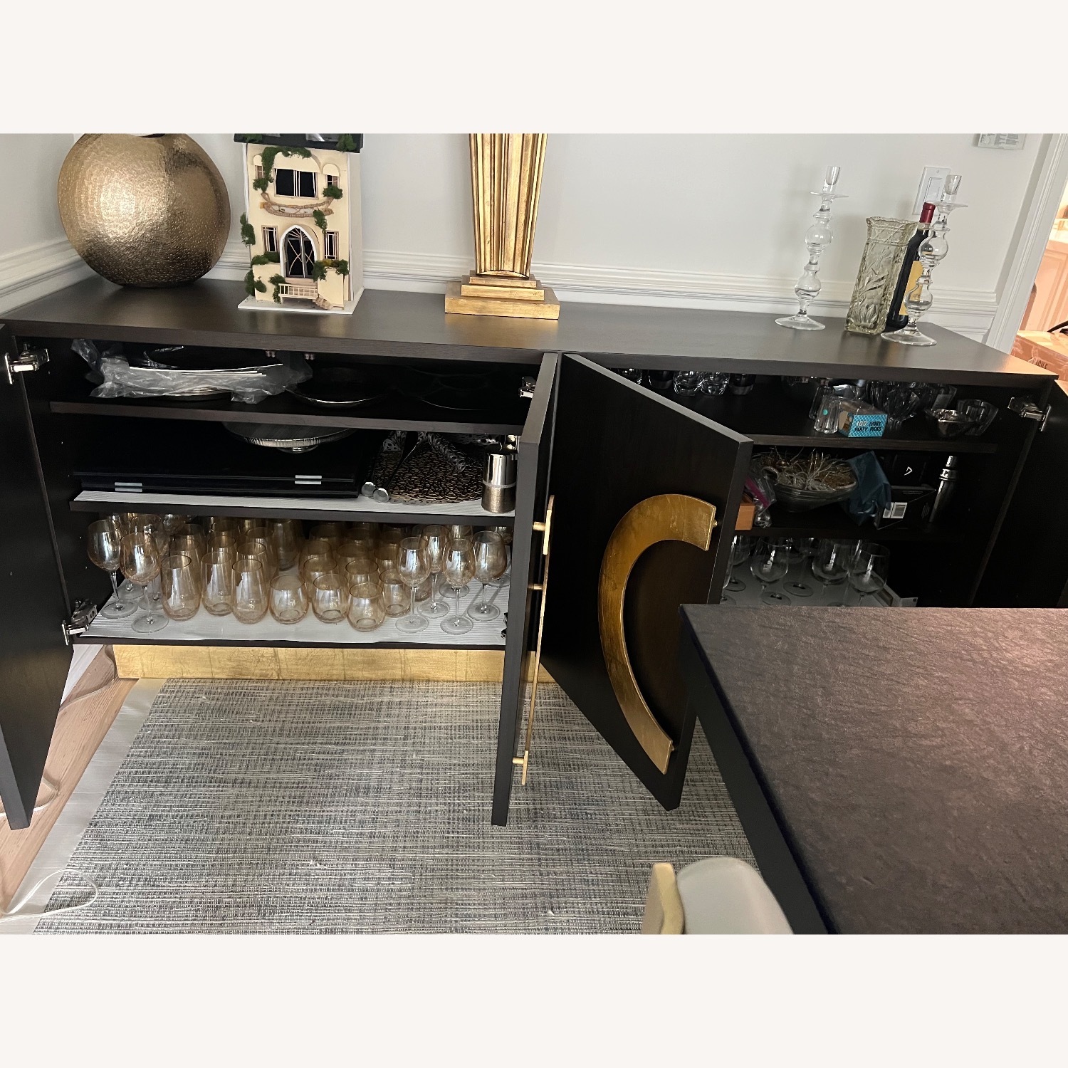 Transitional Buffet Table - image-2