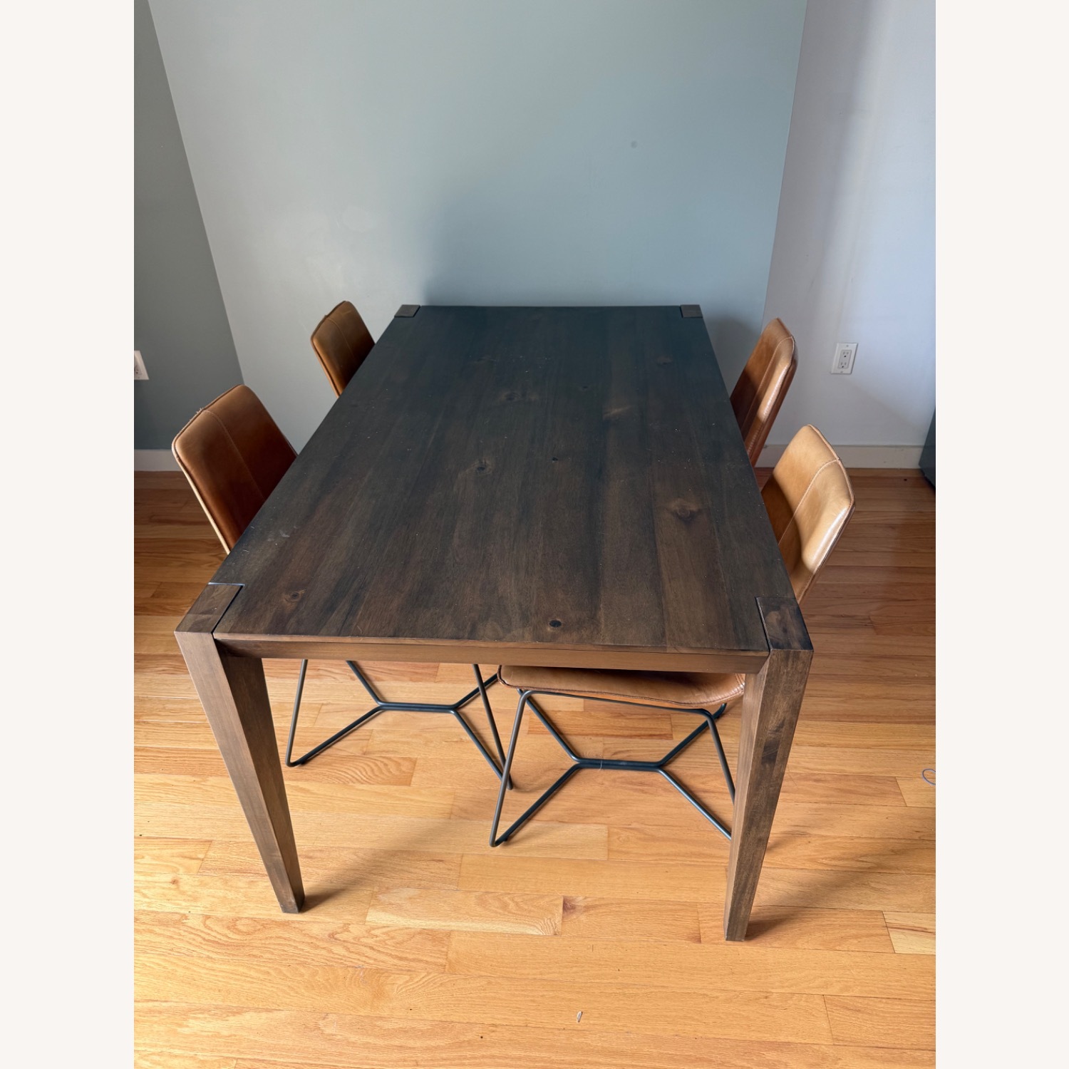 West Elm Dining Table and Chairs - image-1
