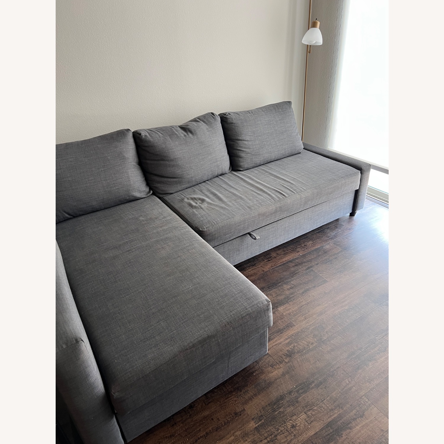 IKEA FRIHETEN Sleeper Sofa - image-1
