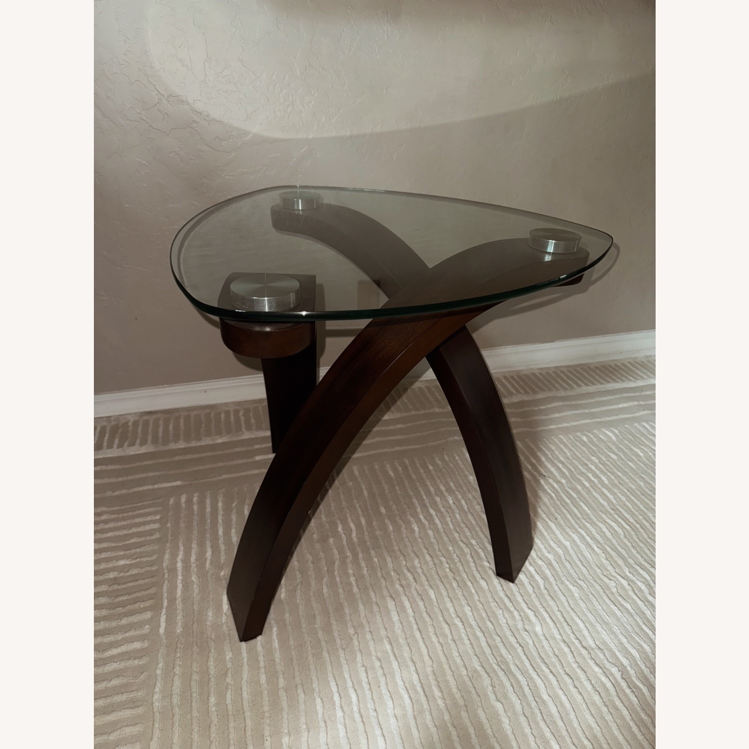 Hazelnut Oval End Table - image-2