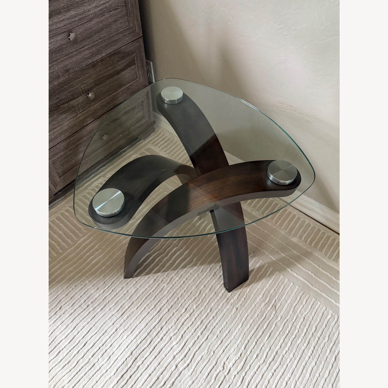 Hazelnut Oval End Table - image-3