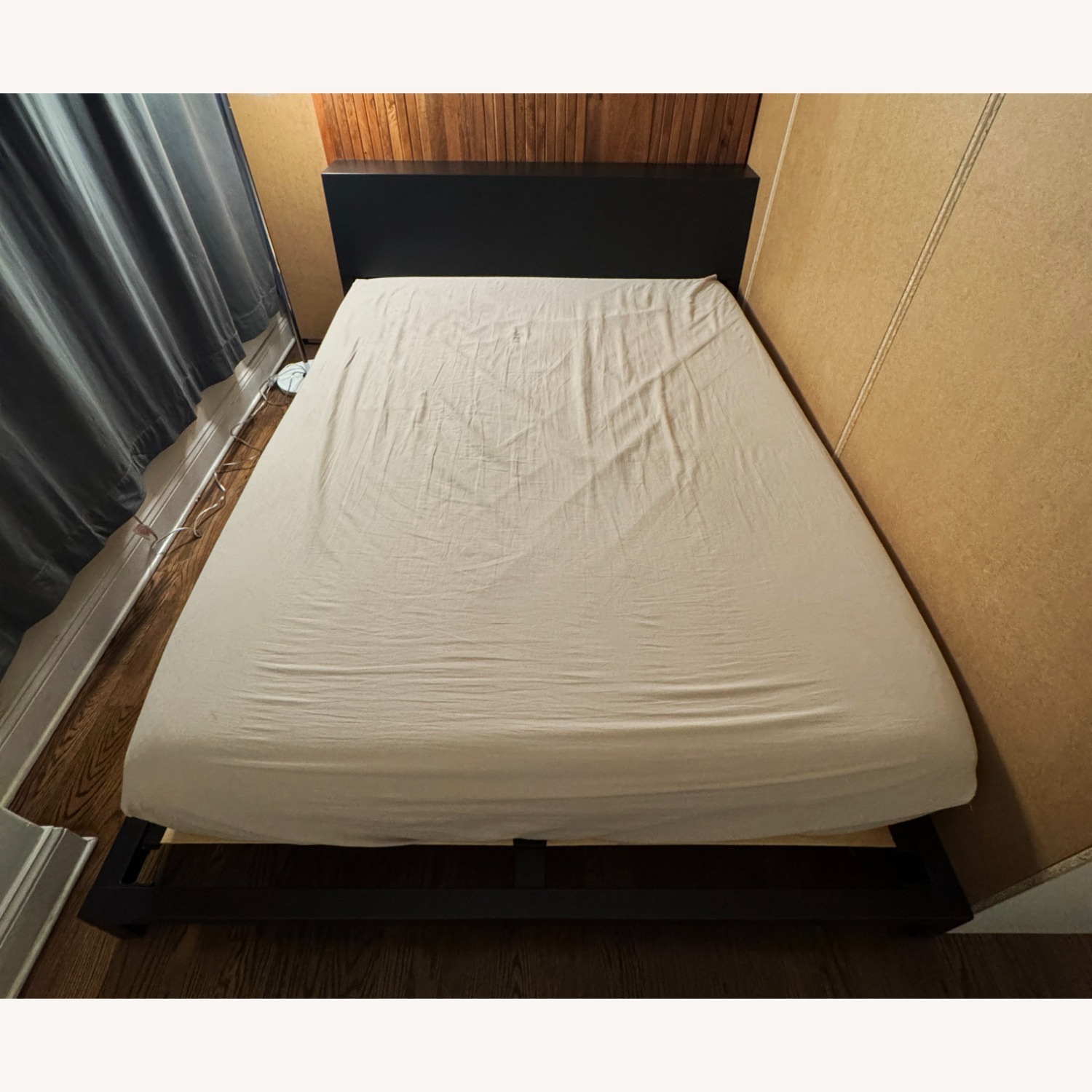 CB2 Alpine Gunmetal Queen Bed - image-2