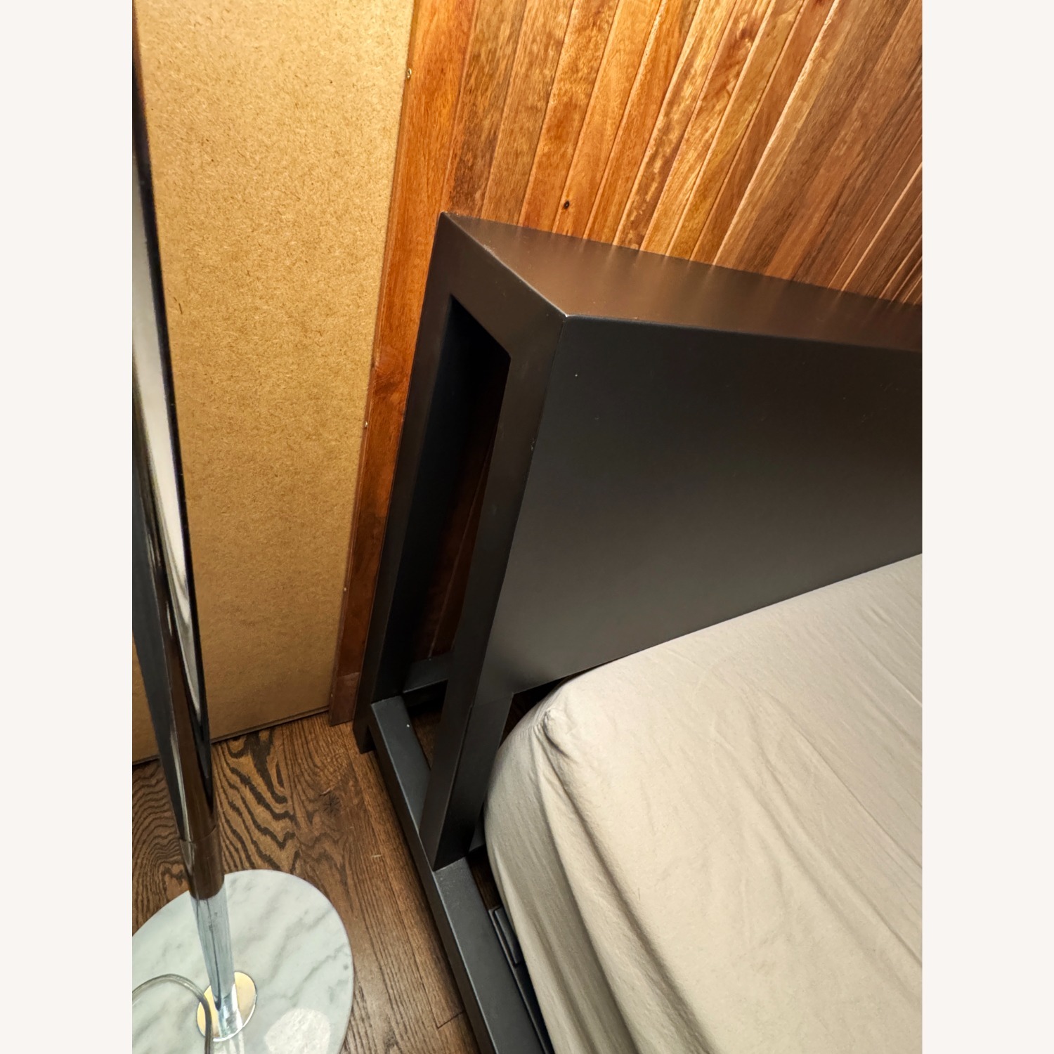 CB2 Alpine Gunmetal Queen Bed - image-4