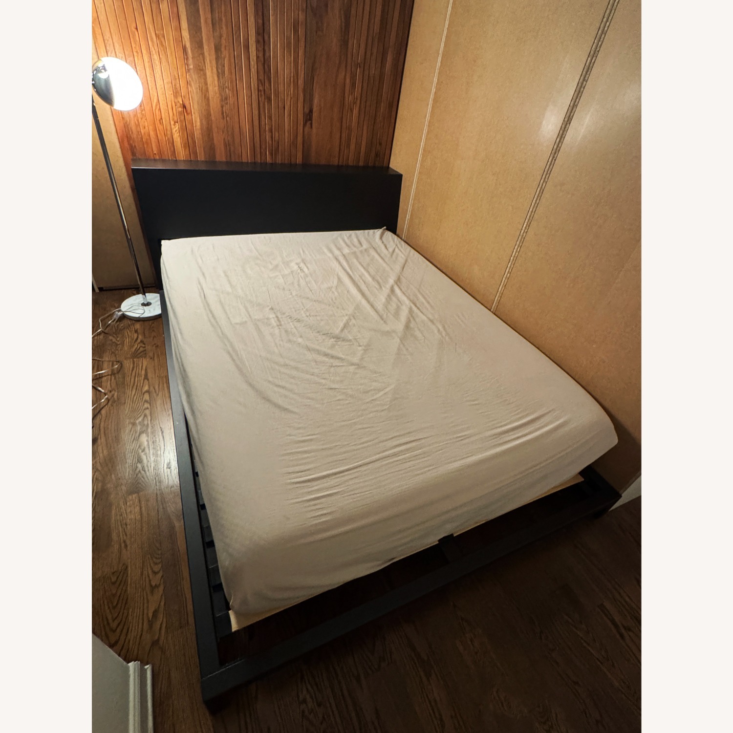 CB2 Alpine Gunmetal Queen Bed - image-1