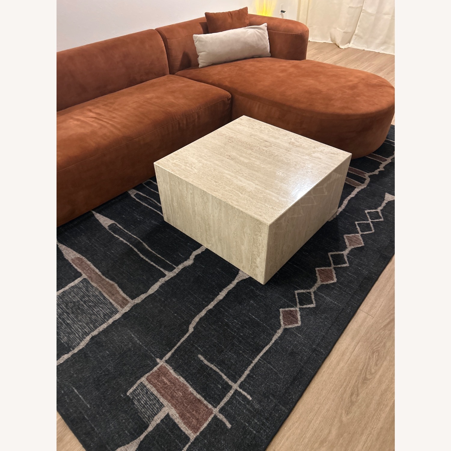 Travertine Coffee Table - image-2