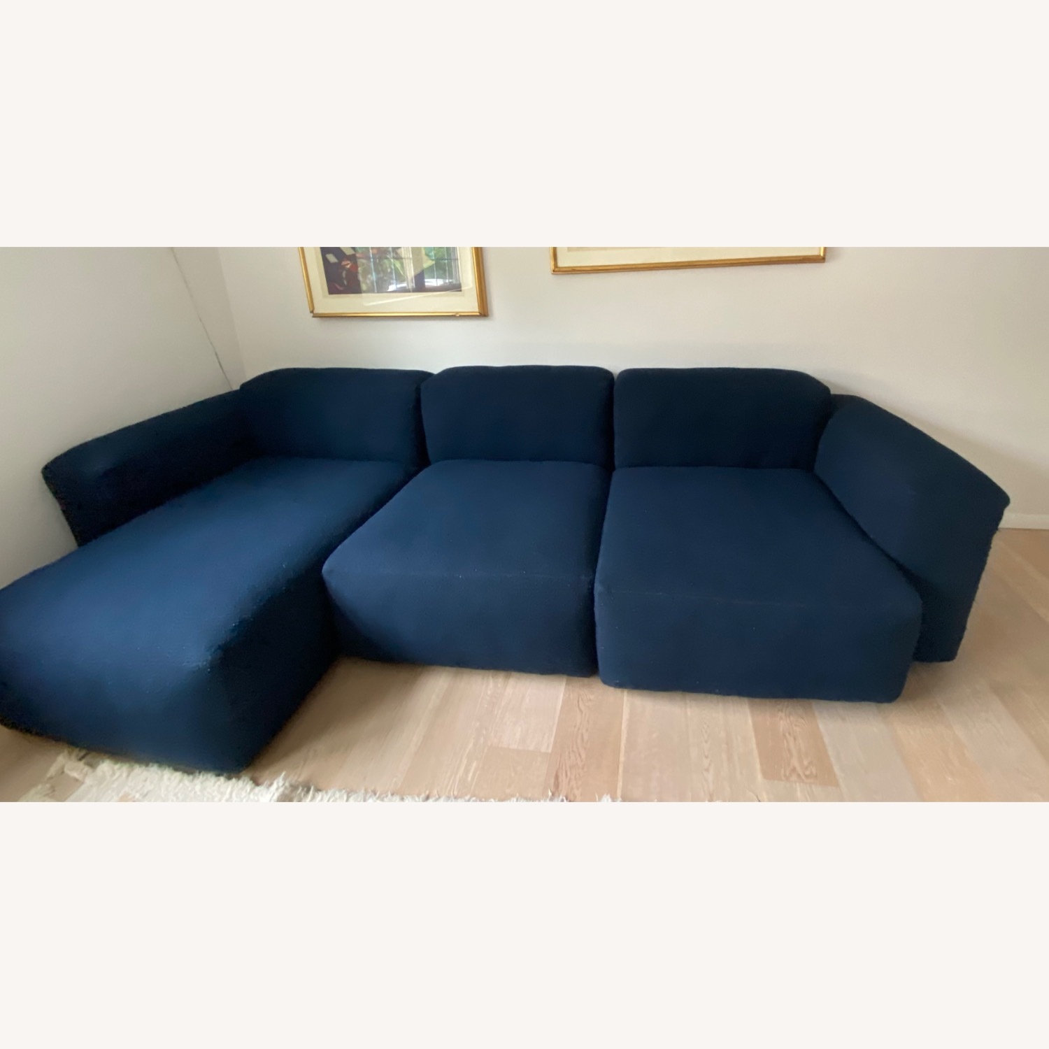 DWR Hay Mags Soft Low Sectional With Chaise - image-1