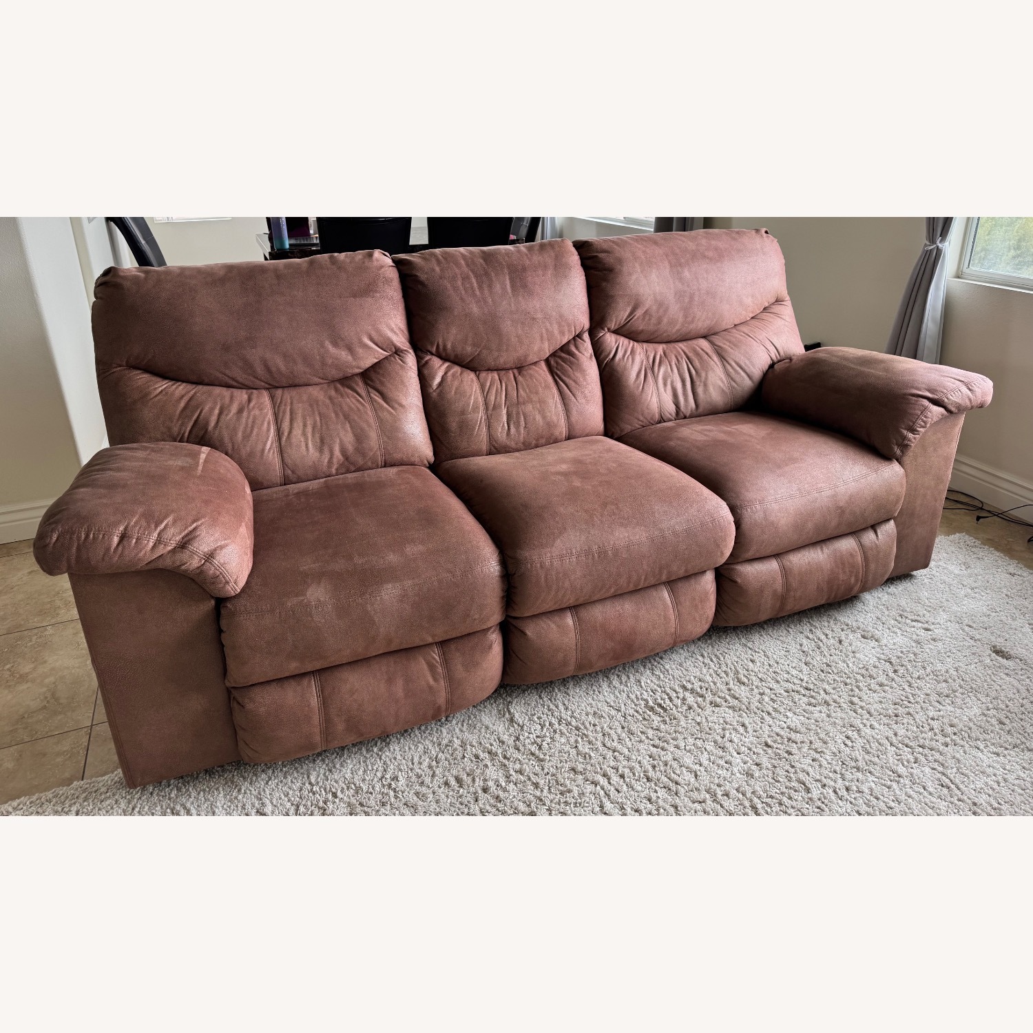 Ashley Reclining Sofa - image-1