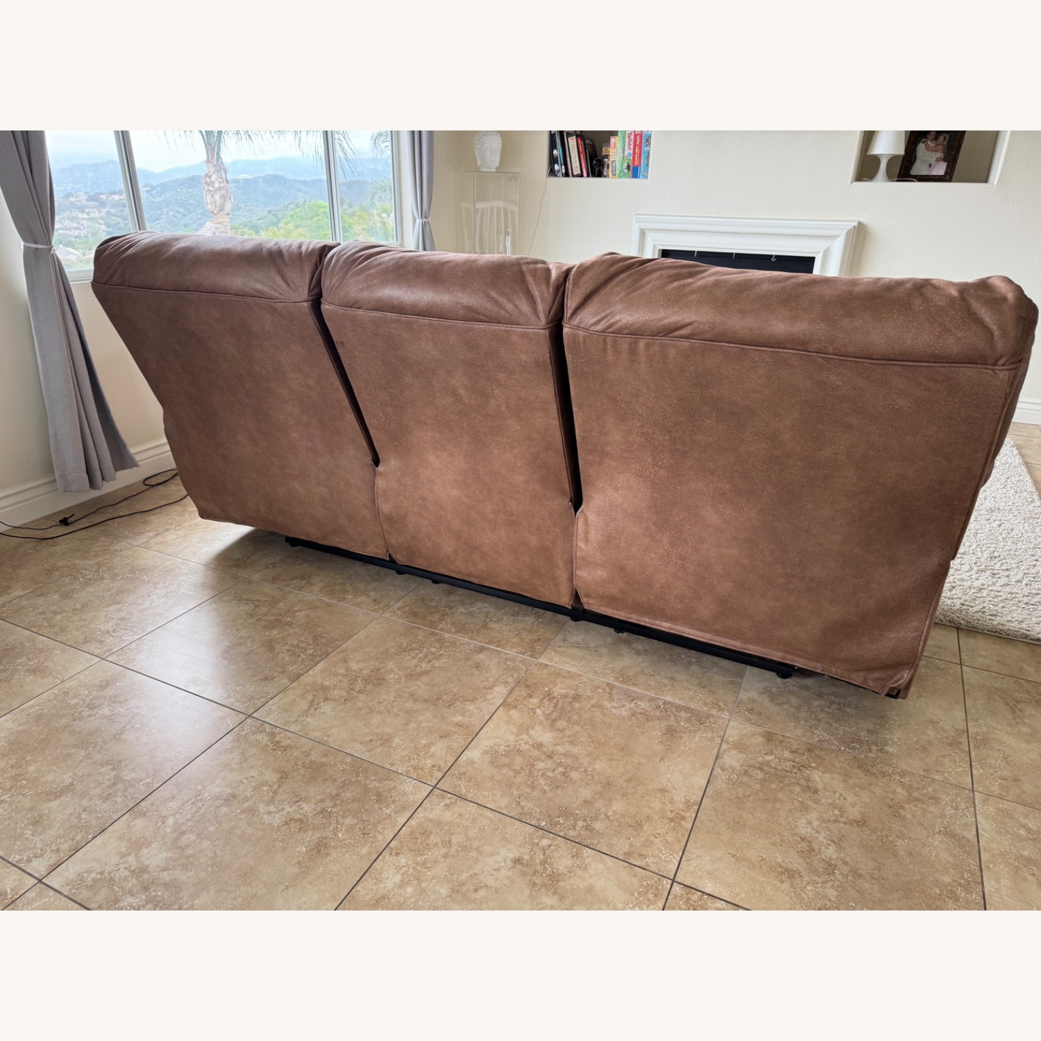 Ashley Reclining Sofa - image-5
