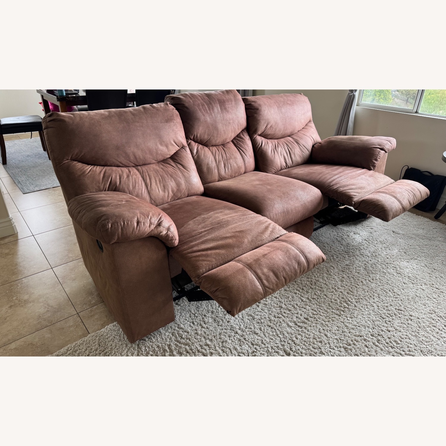 Ashley Reclining Sofa - image-2