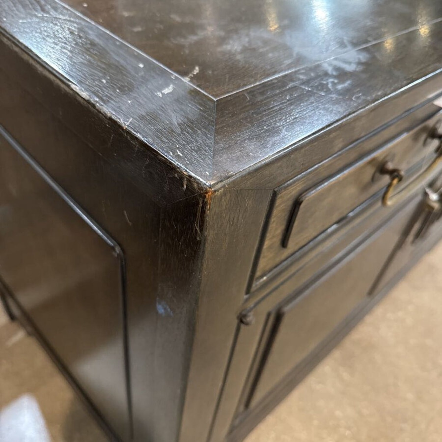 Chinese Style Lacquered Low Profile Buffet - image-13