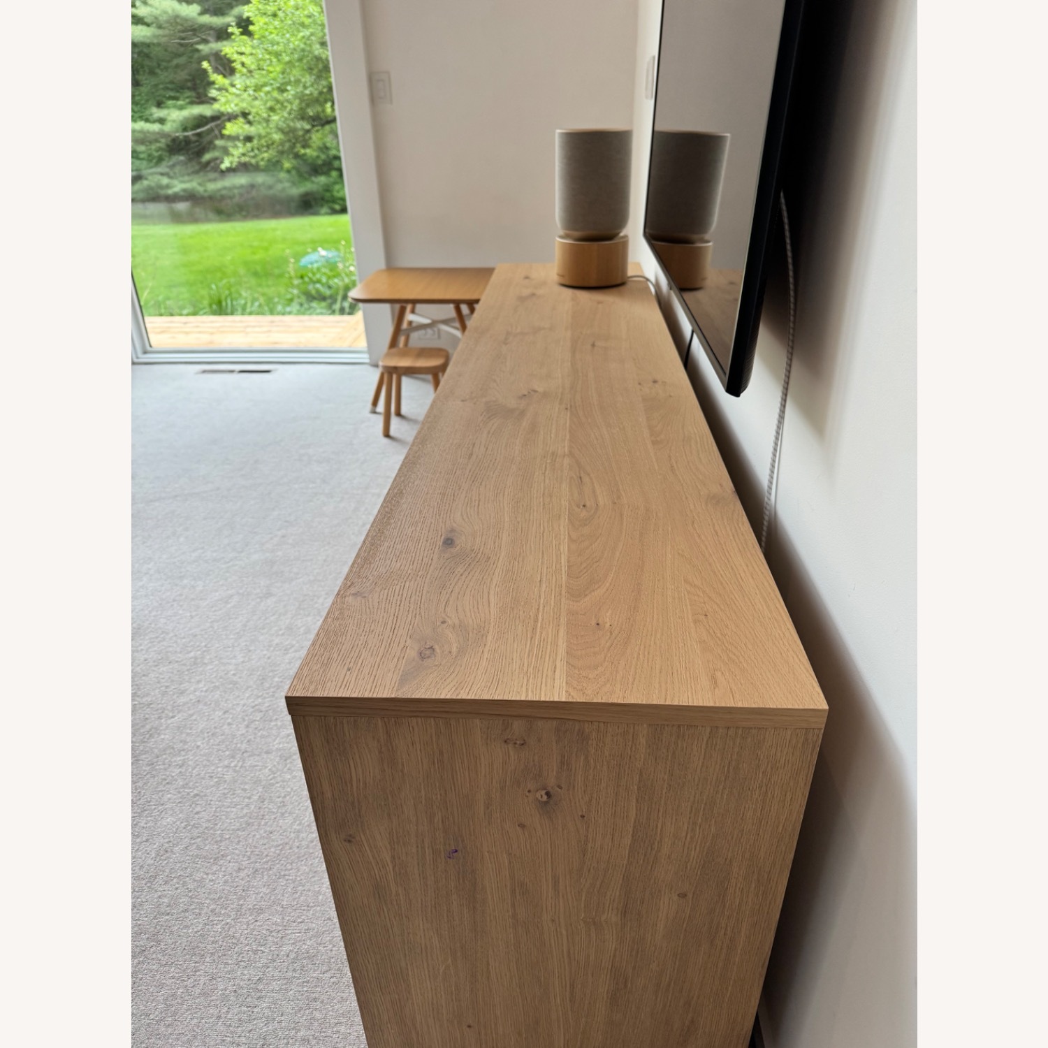 West Elm Norre Media Console Oak - image-4