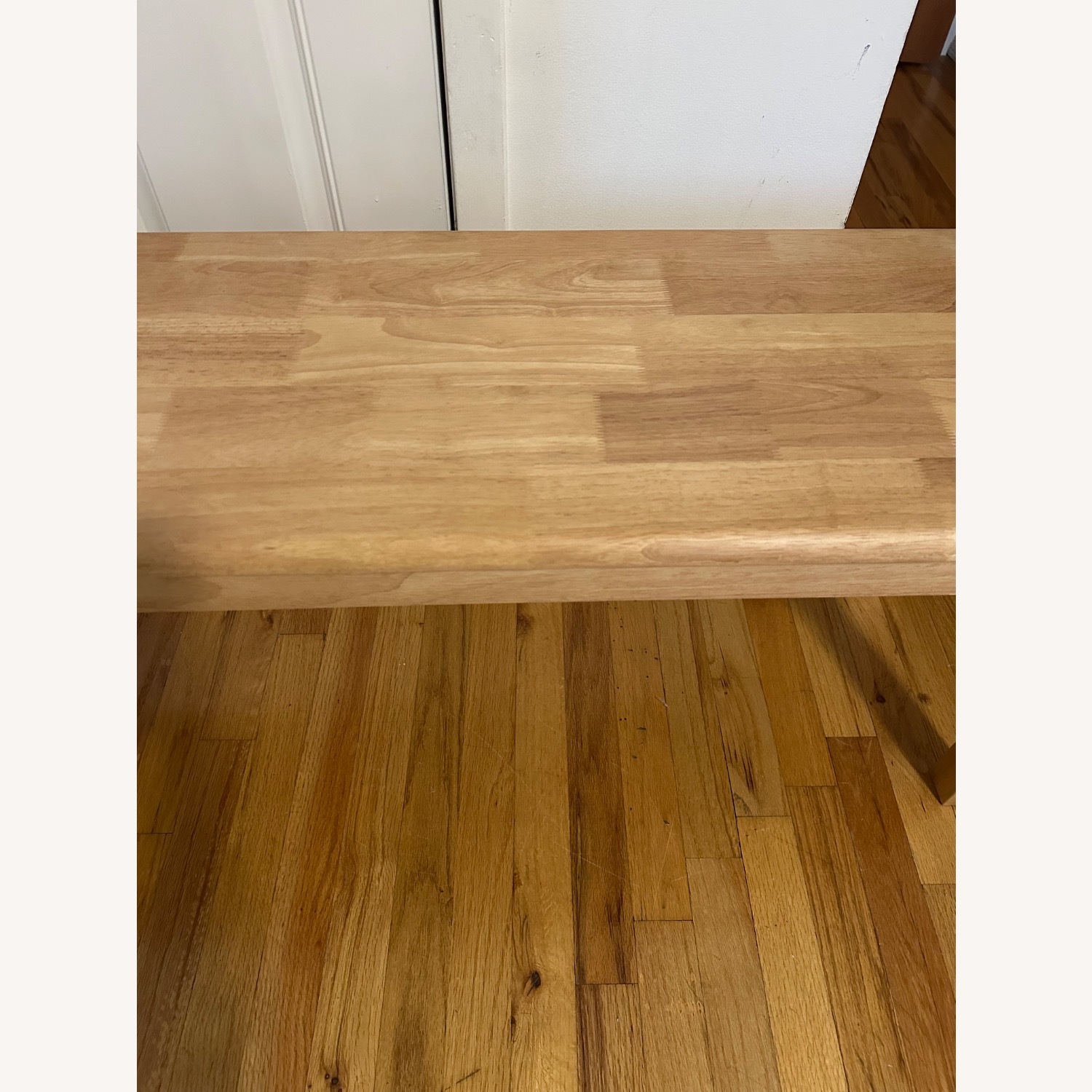 Natural Wood Bench - image-2