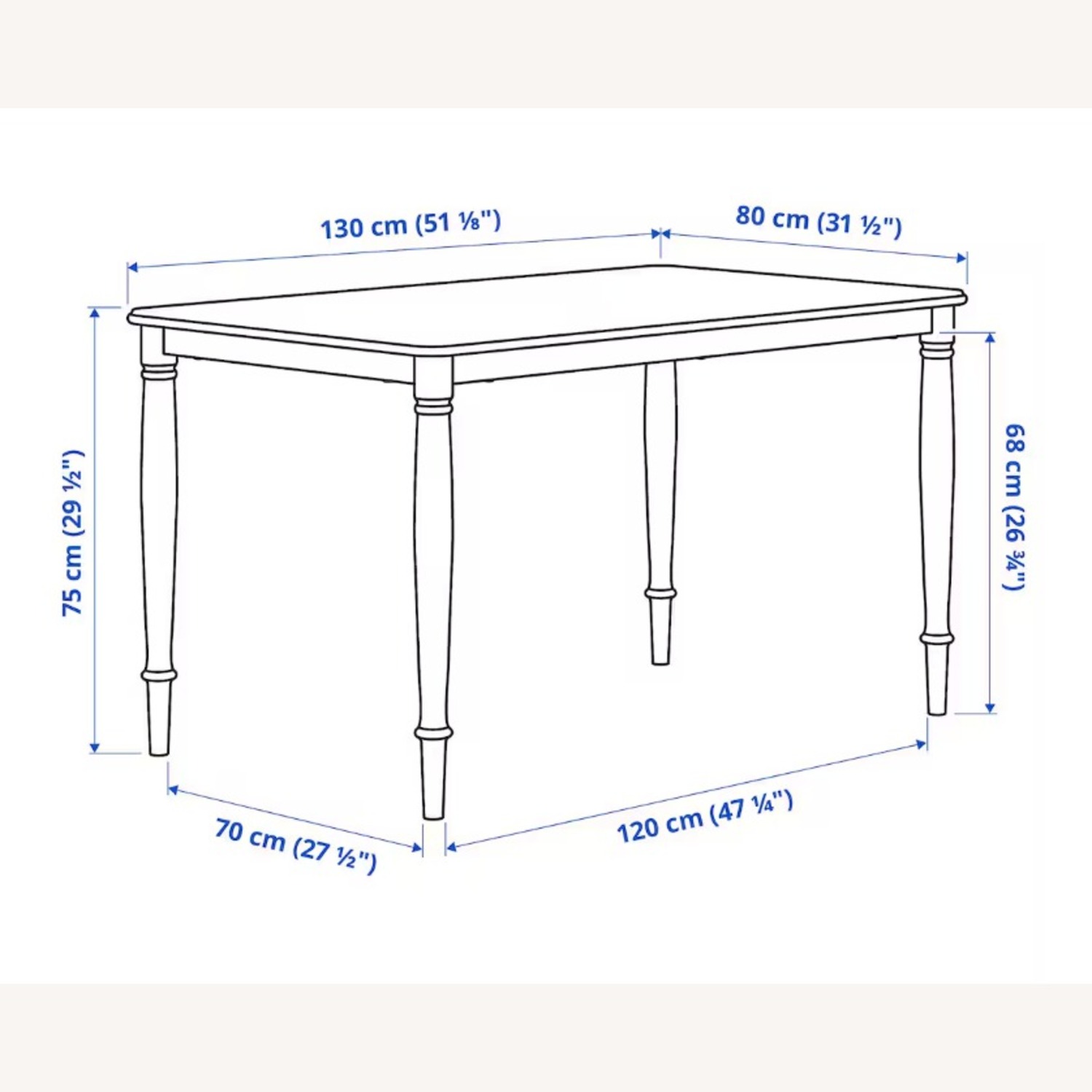 IKEA DANDERYD Dining Table - image-5