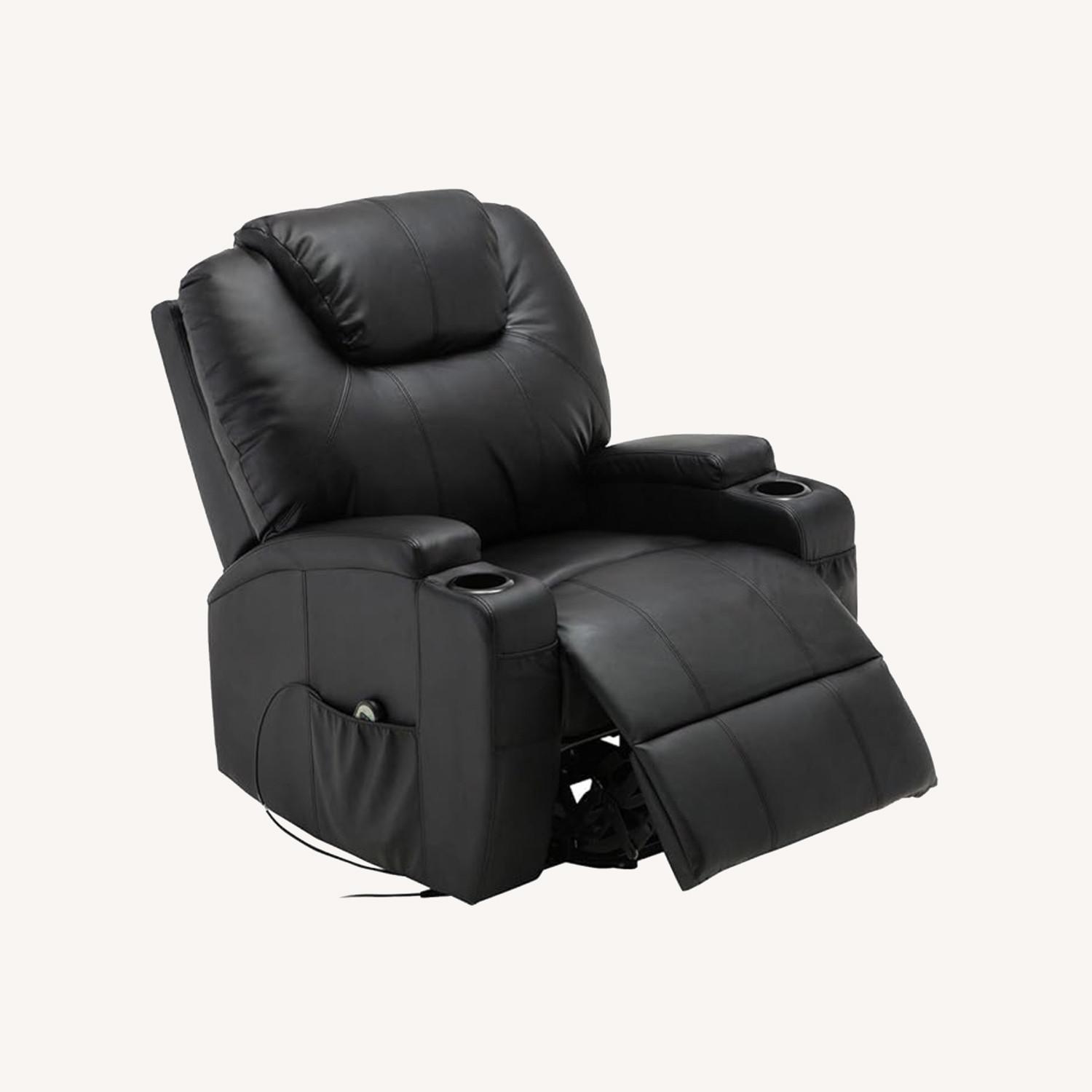 Heated Massaging Recliner - image-0
