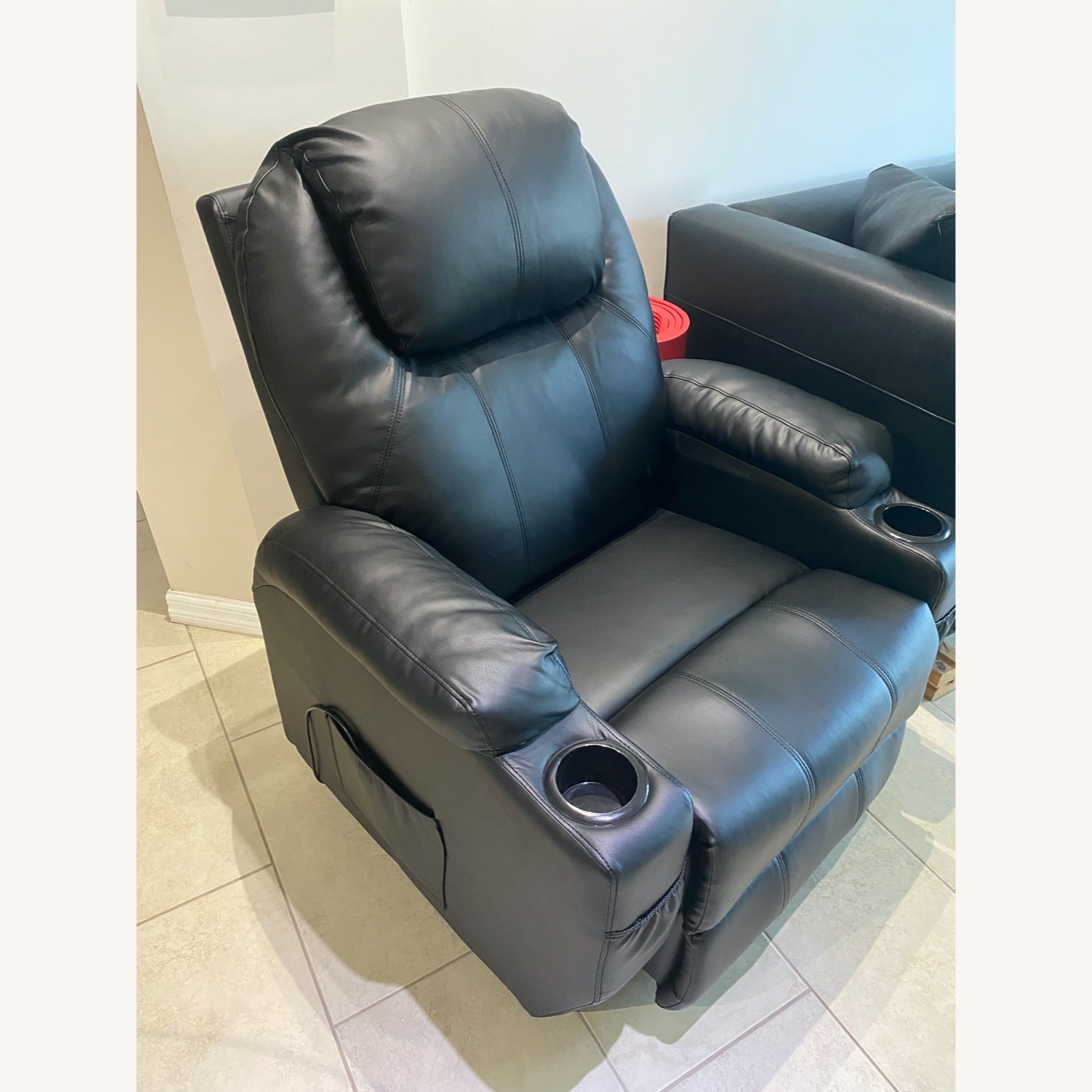 Heated Massaging Recliner - image-2