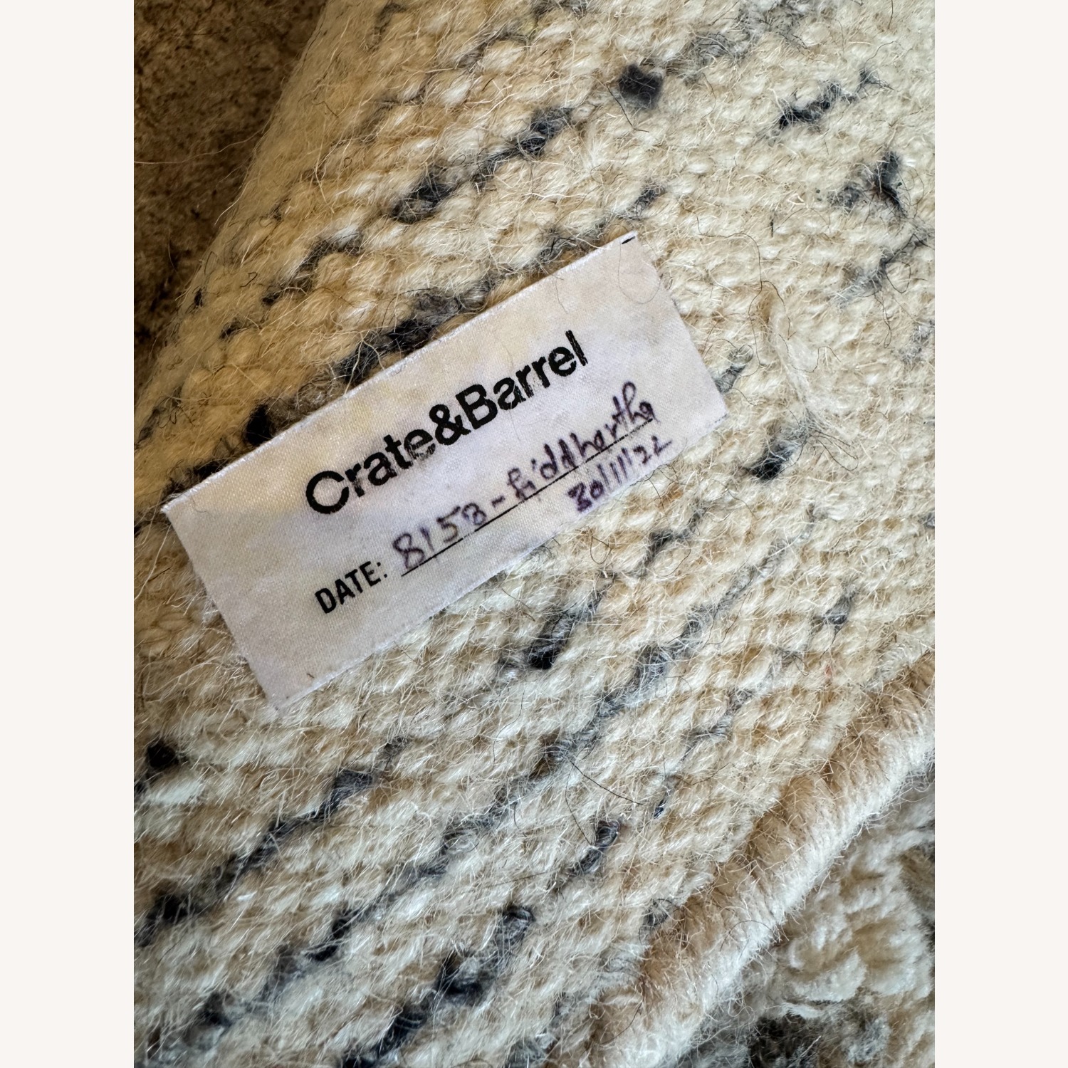 Crate & Barrel Telluride Wool Rug 8 x 10 - image-5