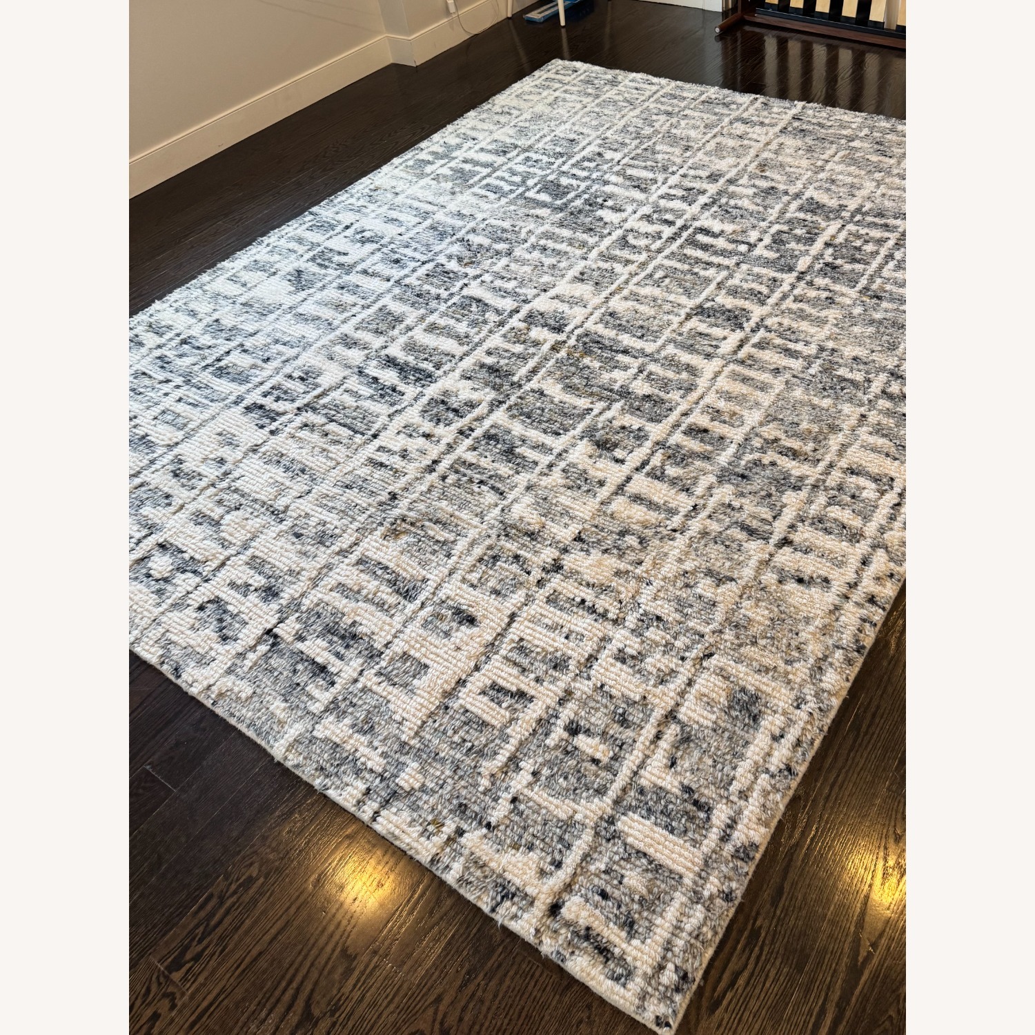 Crate & Barrel Telluride Wool Rug 8 x 10 - image-3