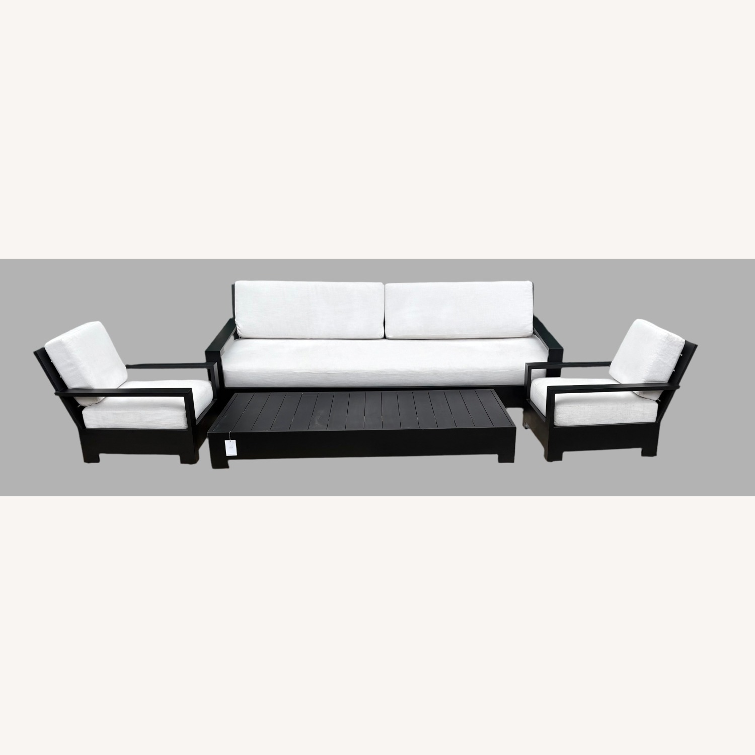 RH Belvedere Aluminum Luxe Sofa - image-8