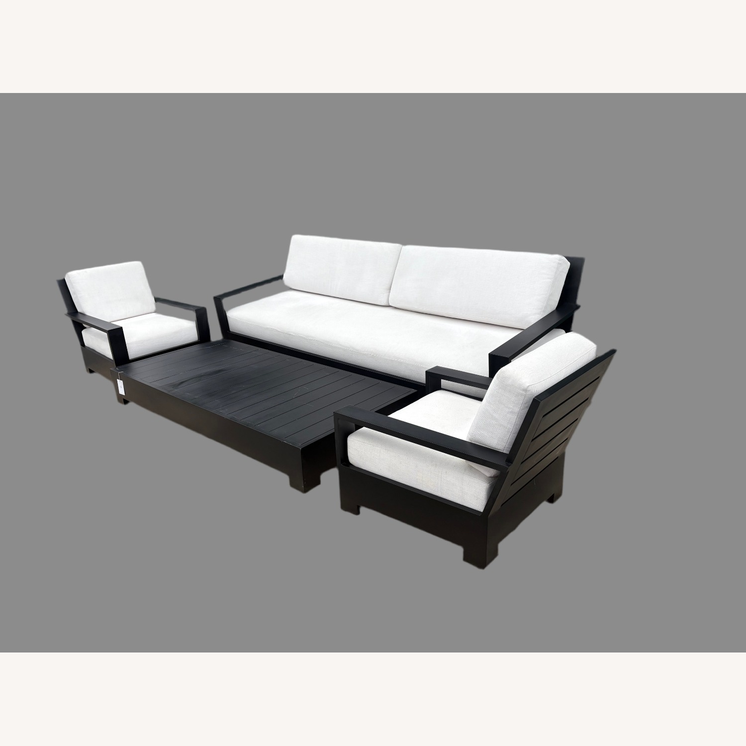 RH Belvedere Aluminum Luxe Sofa - image-14