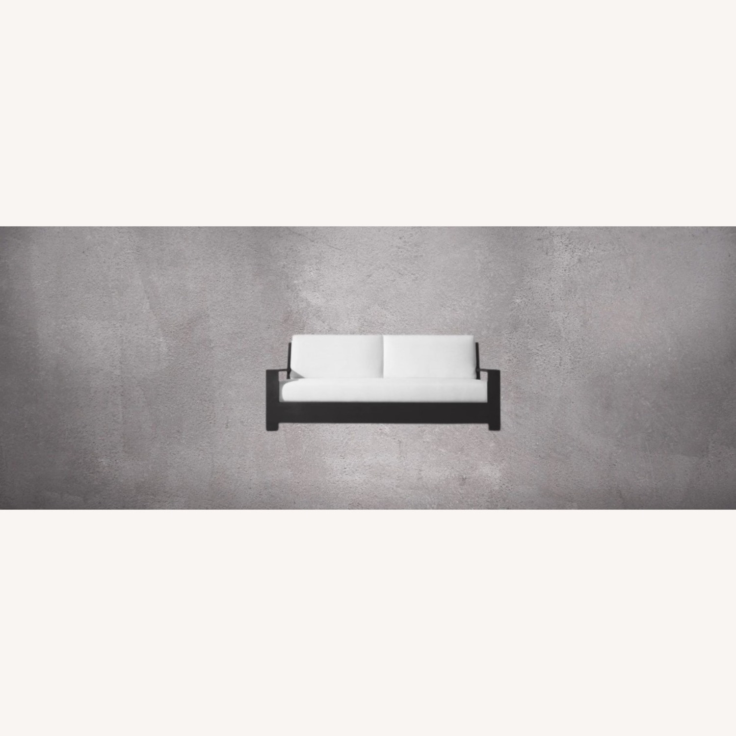 RH Belvedere Aluminum Luxe Sofa - image-2