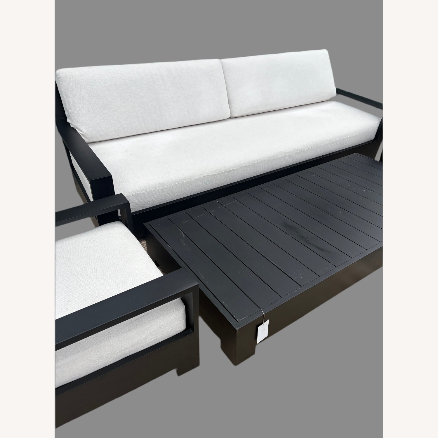 RH Belvedere Aluminum Luxe Sofa - image-11