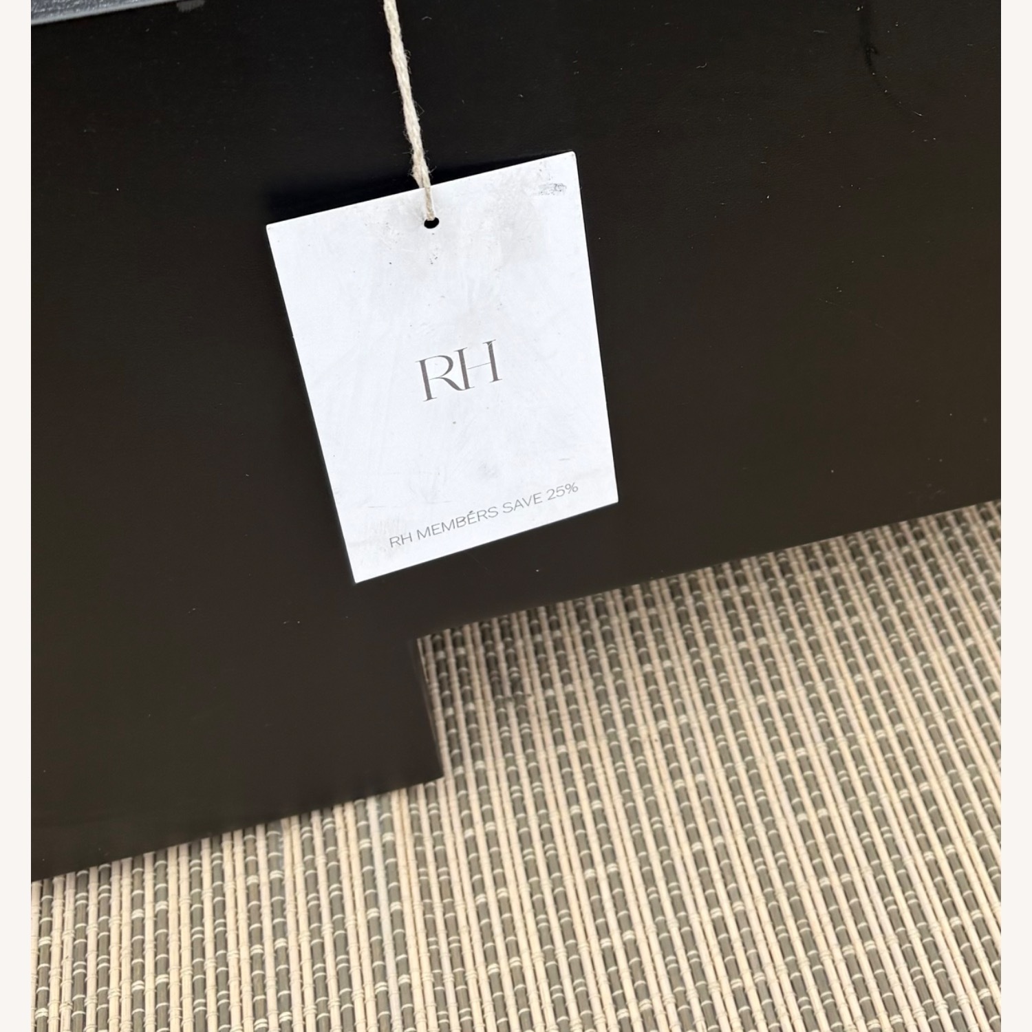 RH Belvedere Aluminum Rectangular Coffee Table - image-16