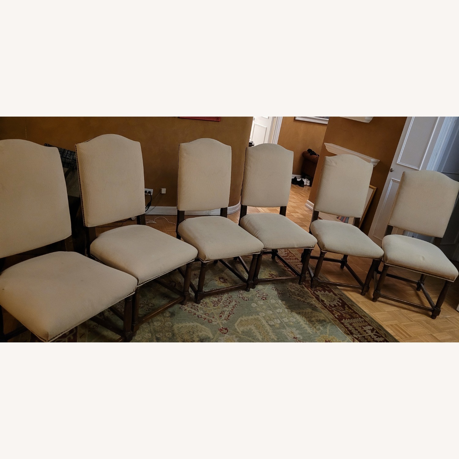 Restoration Hardware Empire Dining Chairs - image-1