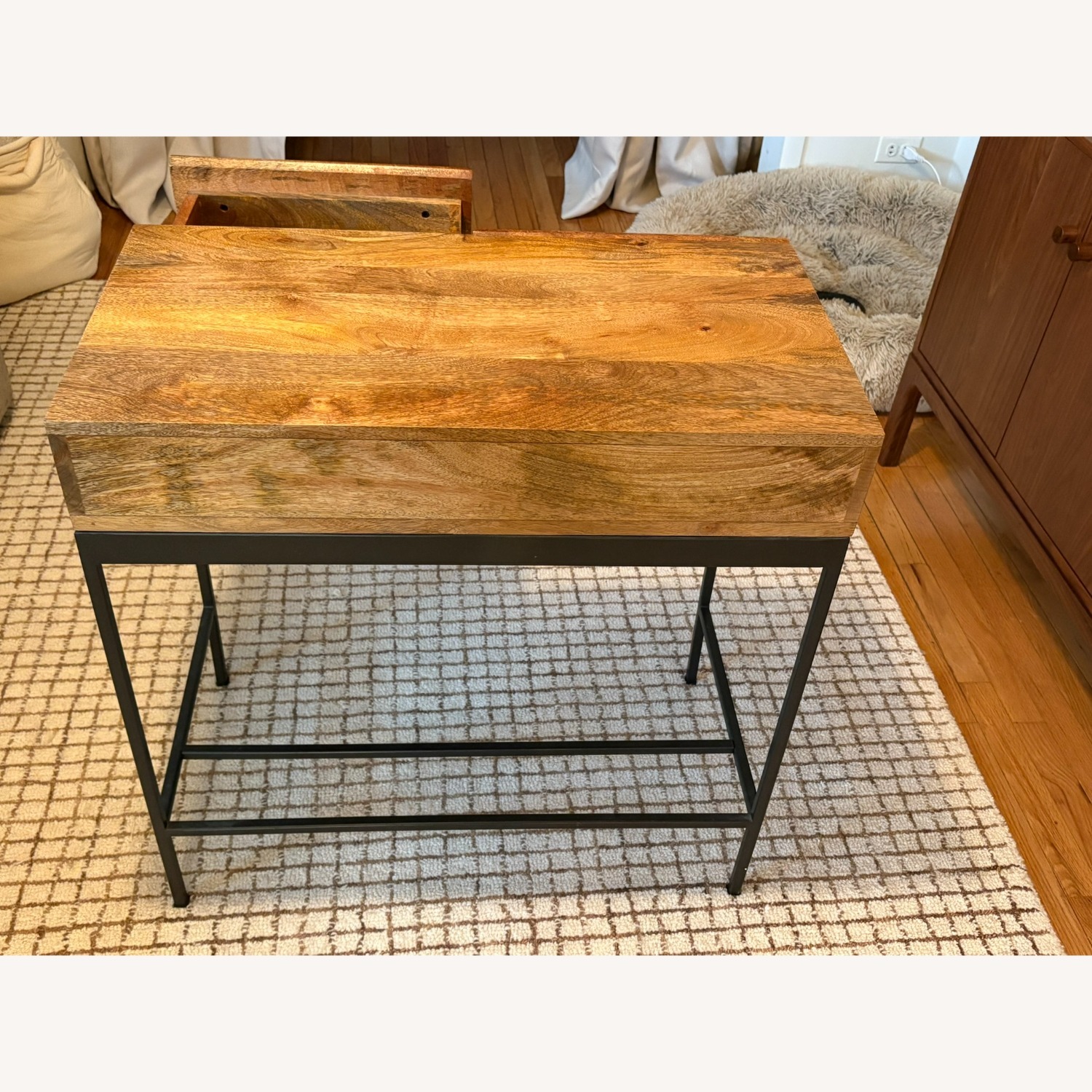 West Elm Industrial Storage Mini Desk (30") - image-1