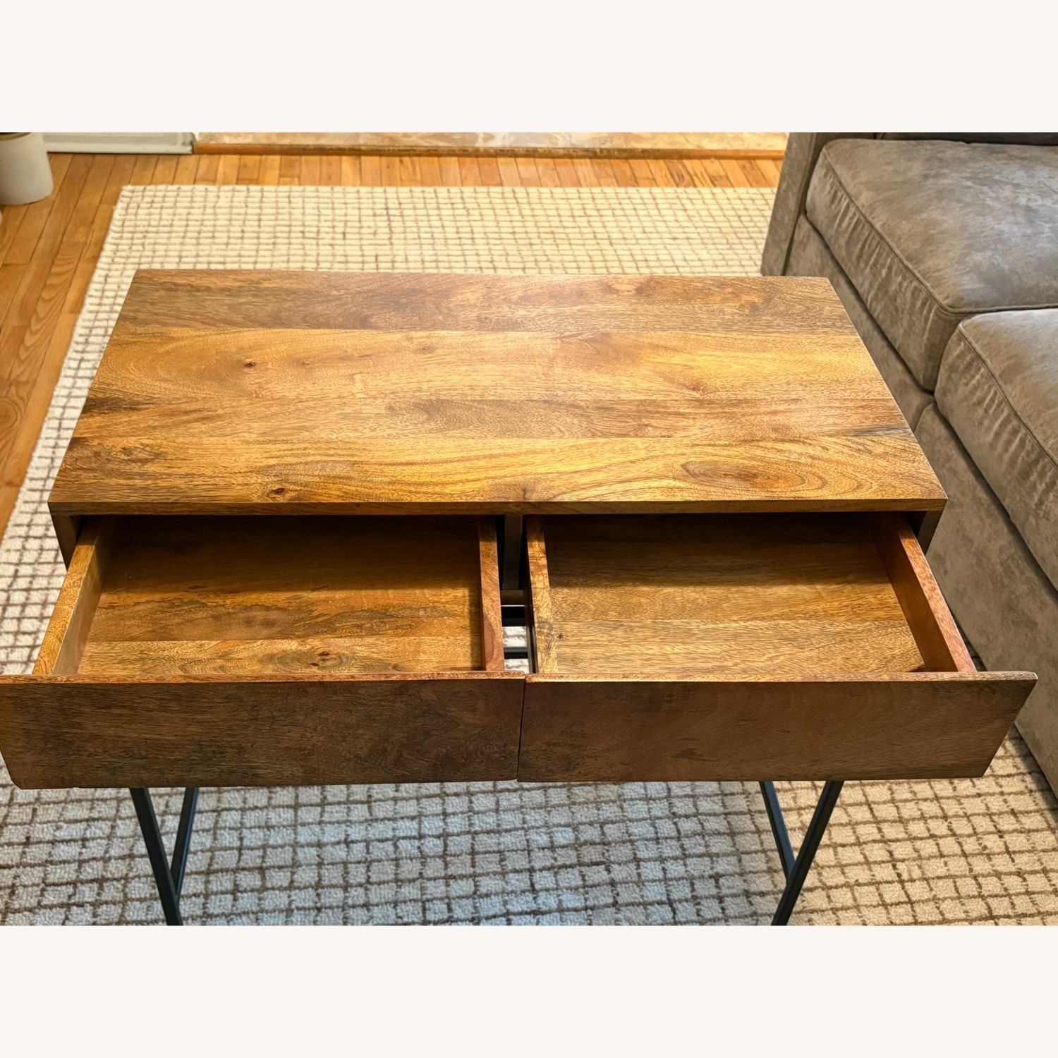 West Elm Industrial Storage Mini Desk (30") - image-2
