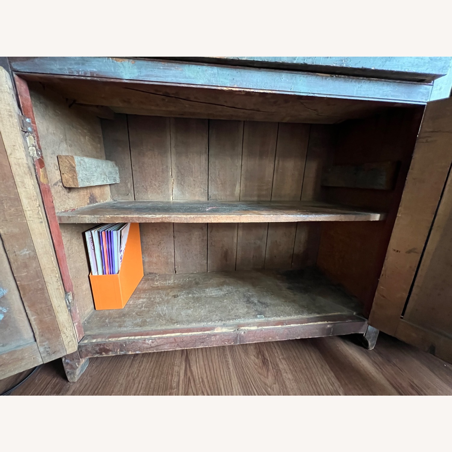 Rustic Antique Credenza  - image-8