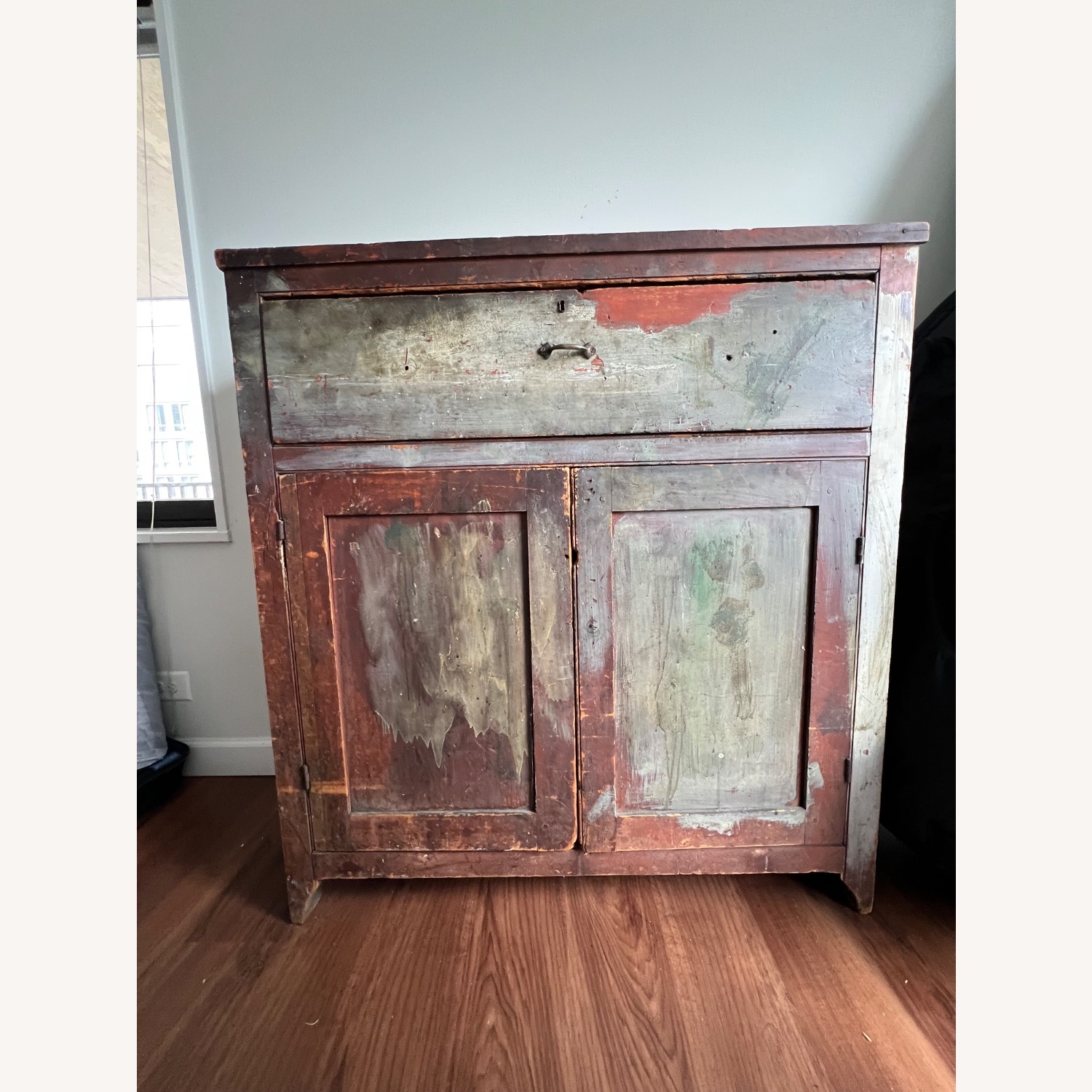 Rustic Antique Credenza  - image-1