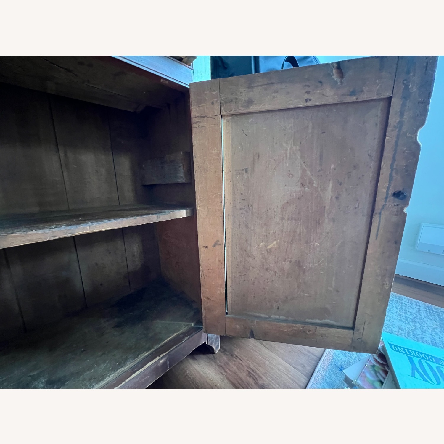 Rustic Antique Credenza  - image-9