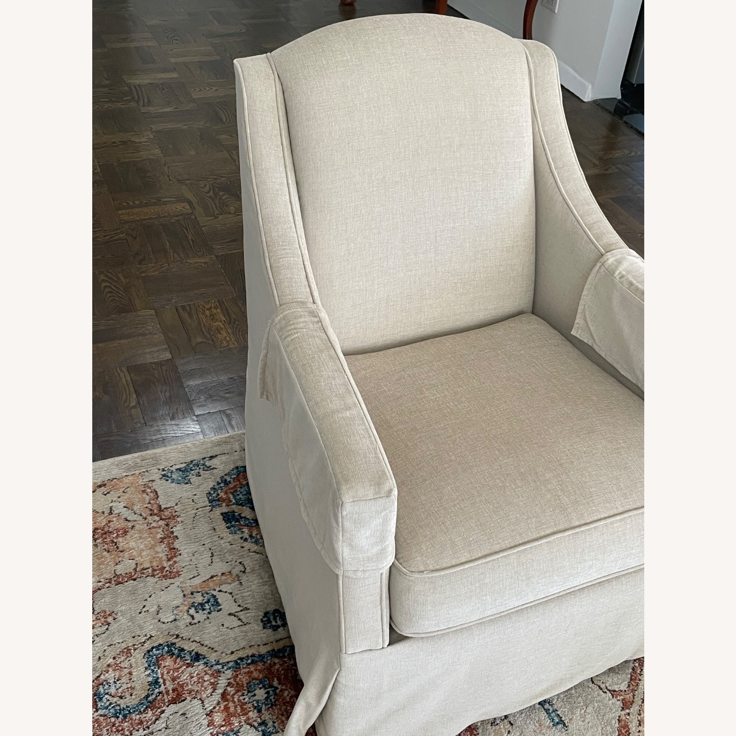 Ethan Allen Swivel Side Chairs - image-2