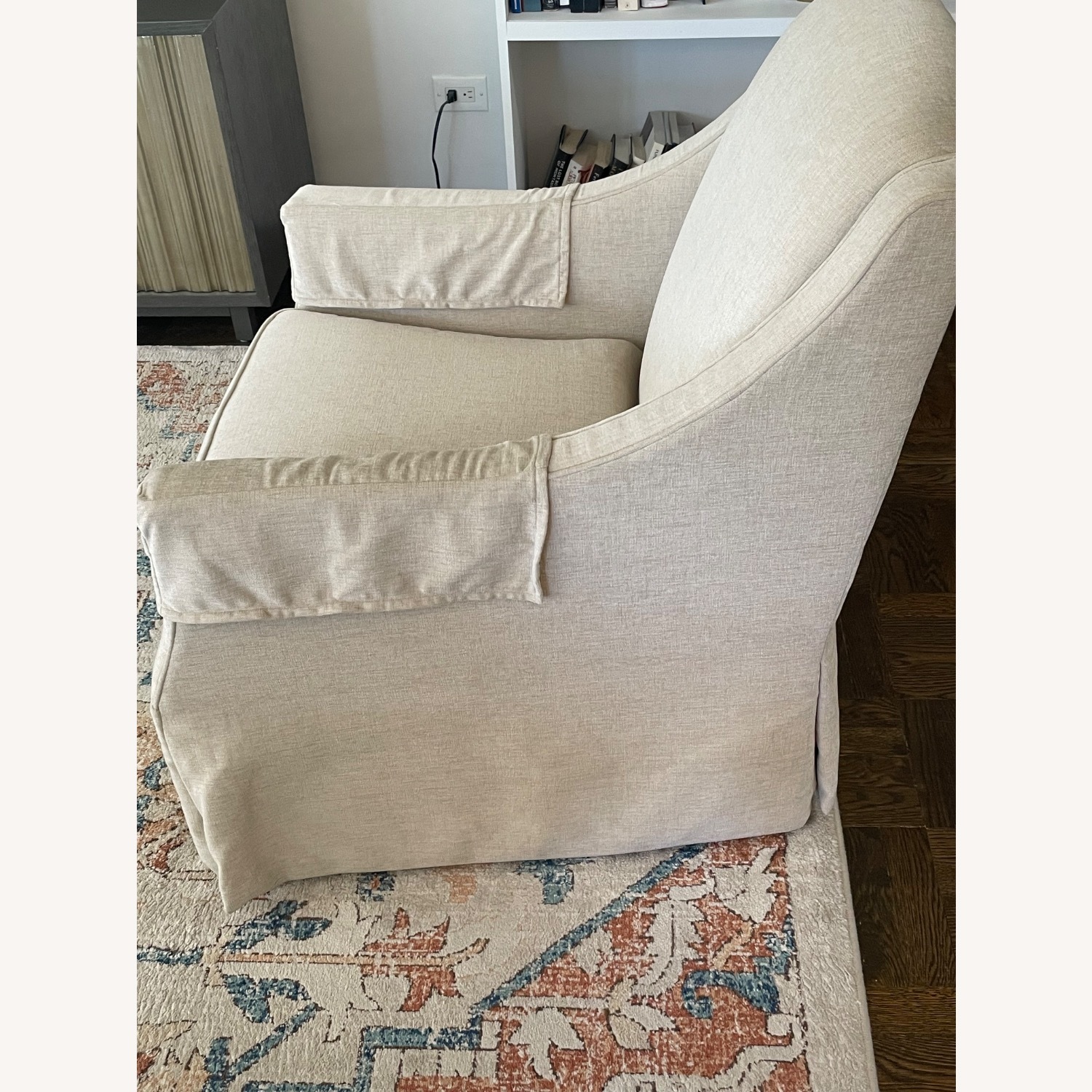 Ethan Allen Swivel Side Chairs - image-3