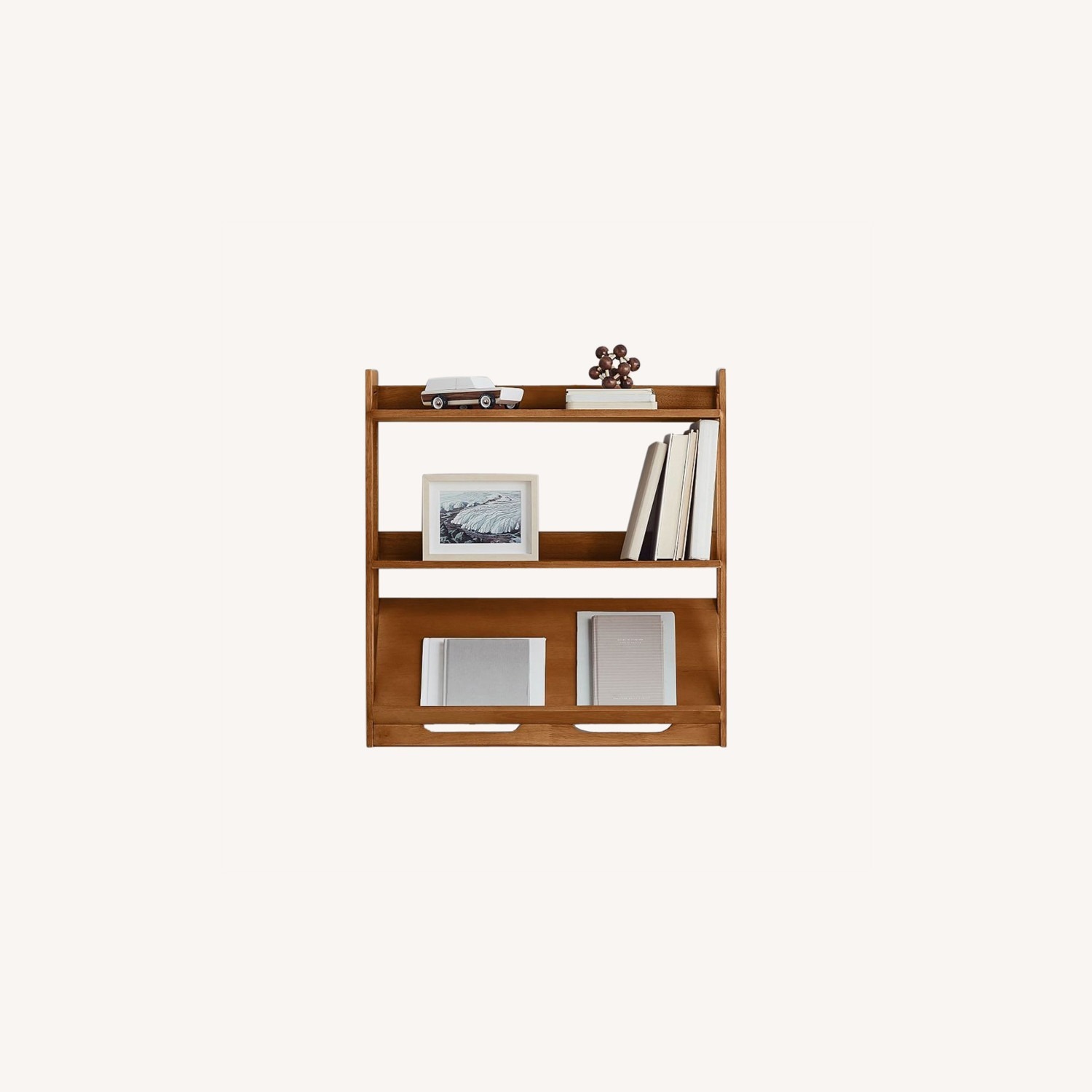 West Elm Mid Century Wall Shelf, Acorn, WE Kids - image-0