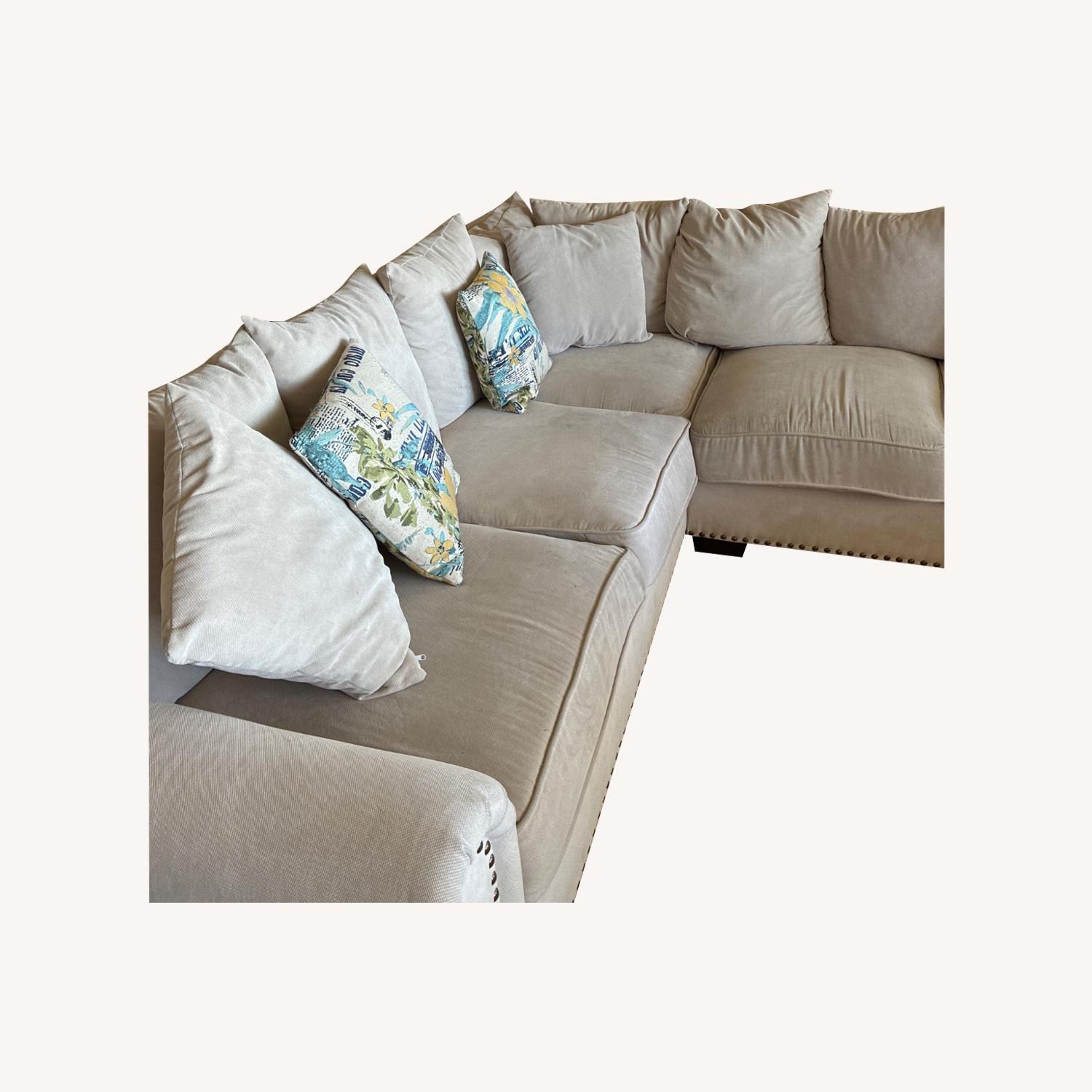 Chenille Sectional - image-0