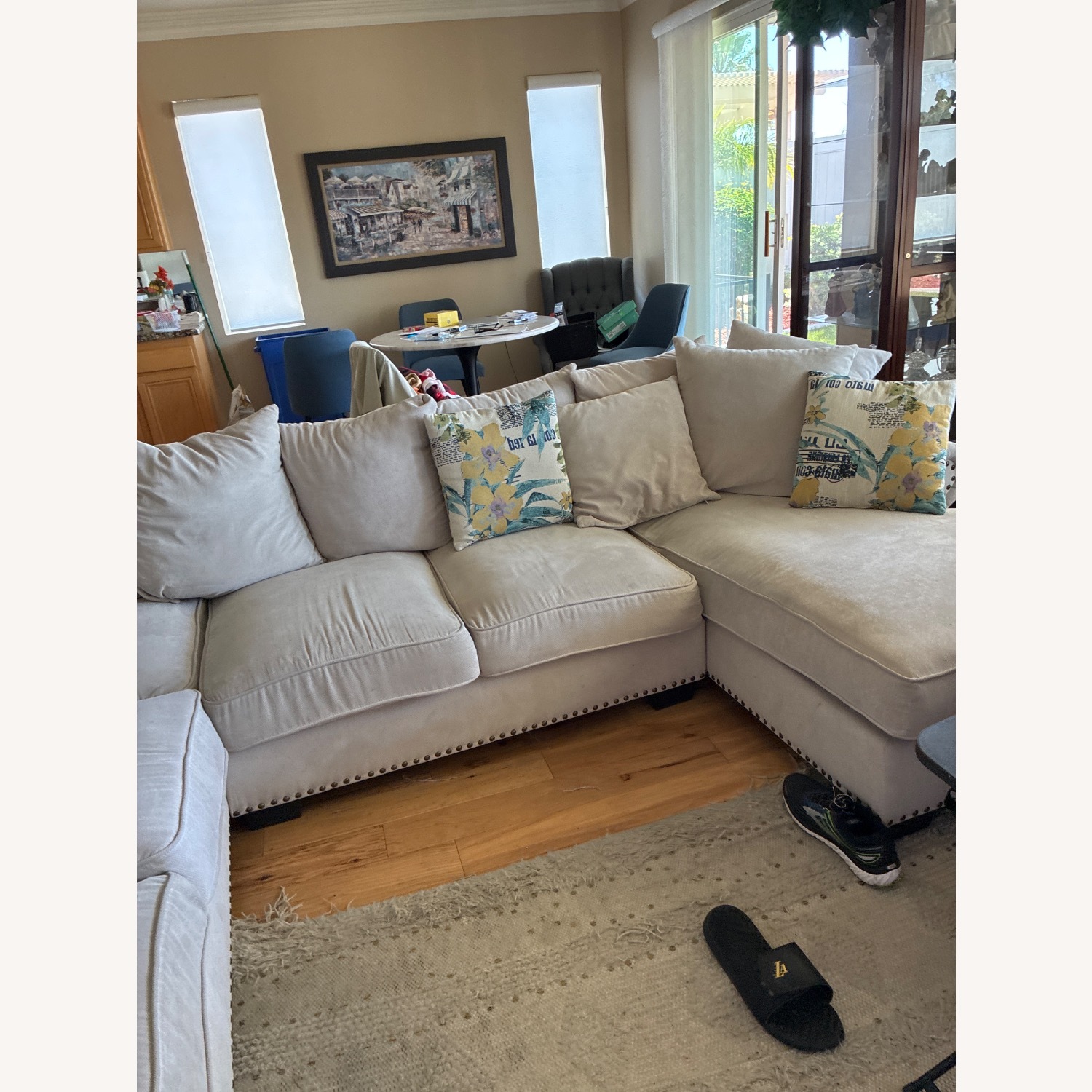 Chenille Sectional - image-2