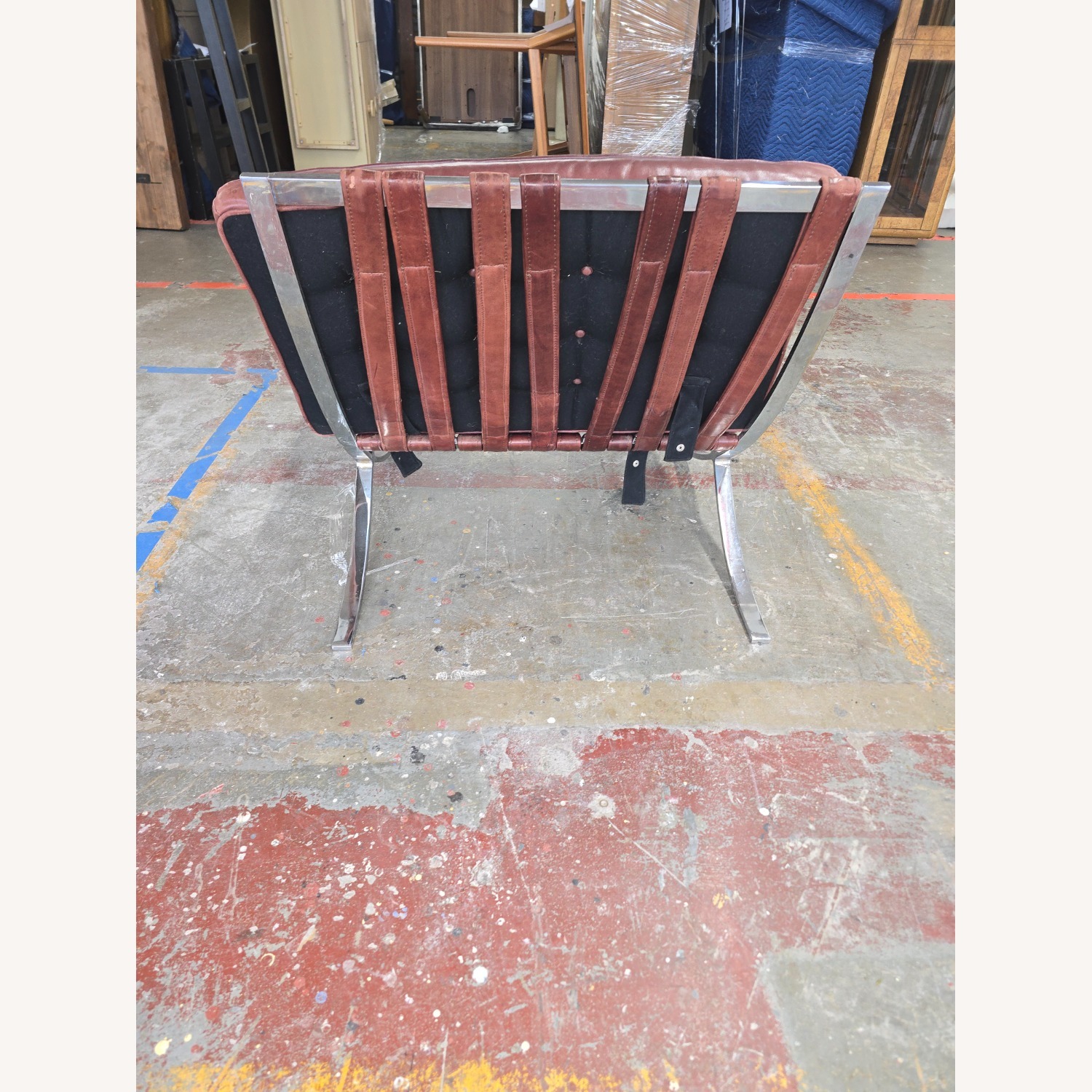 Lambskin Leather Barcelona Chair - image-7