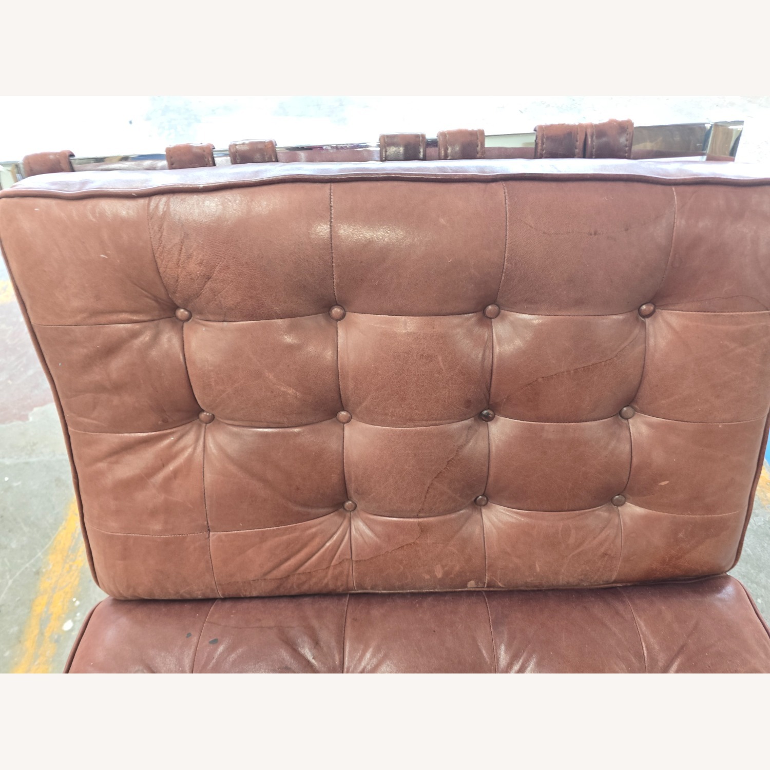 Lambskin Leather Barcelona Chair - image-10