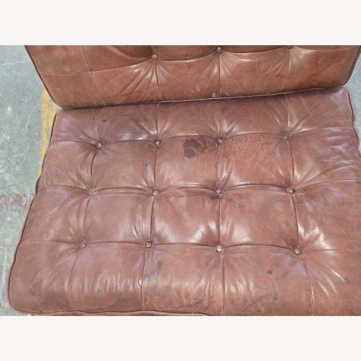 Lambskin Leather Barcelona Chair - image-9
