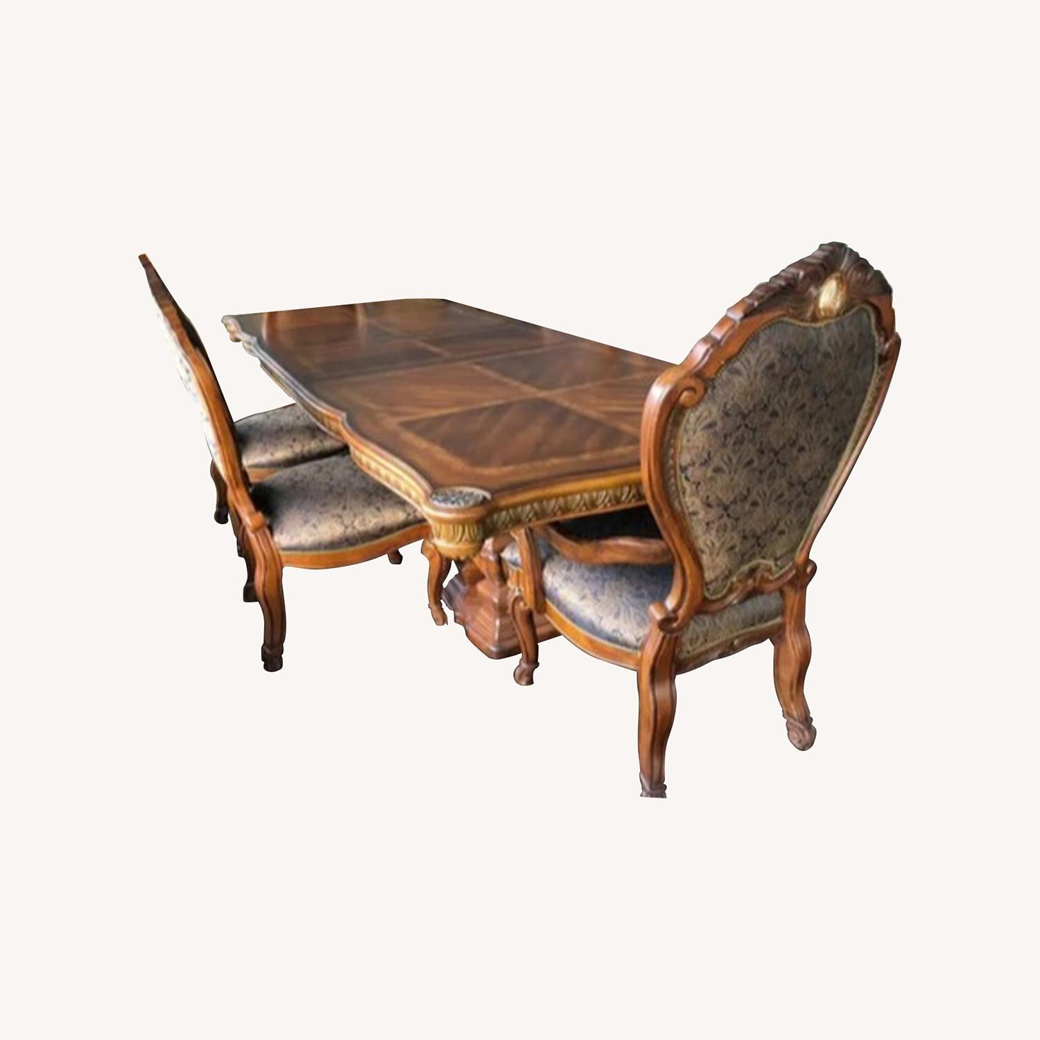 Michael Amini Cortina Dining Table - image-0