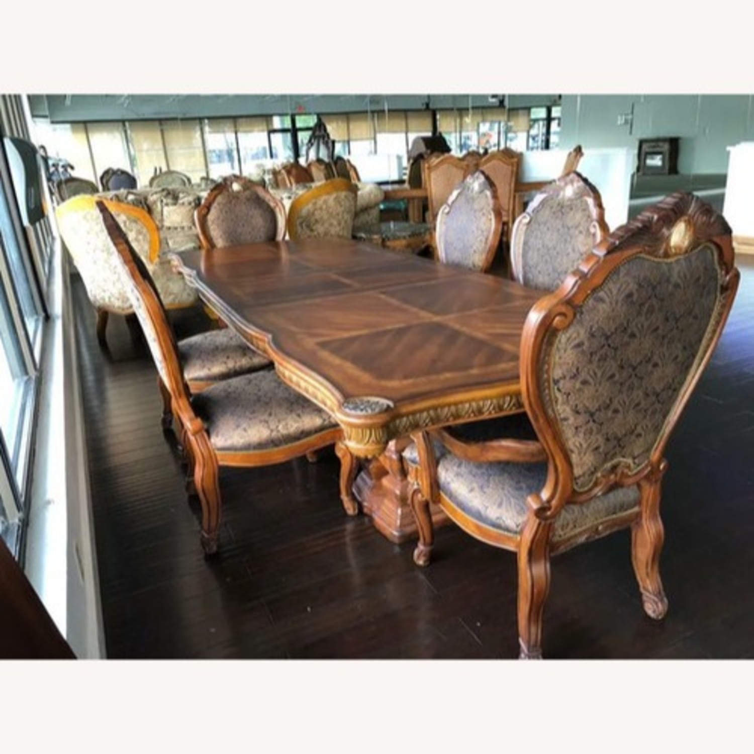 Michael Amini Cortina Dining Table - image-1