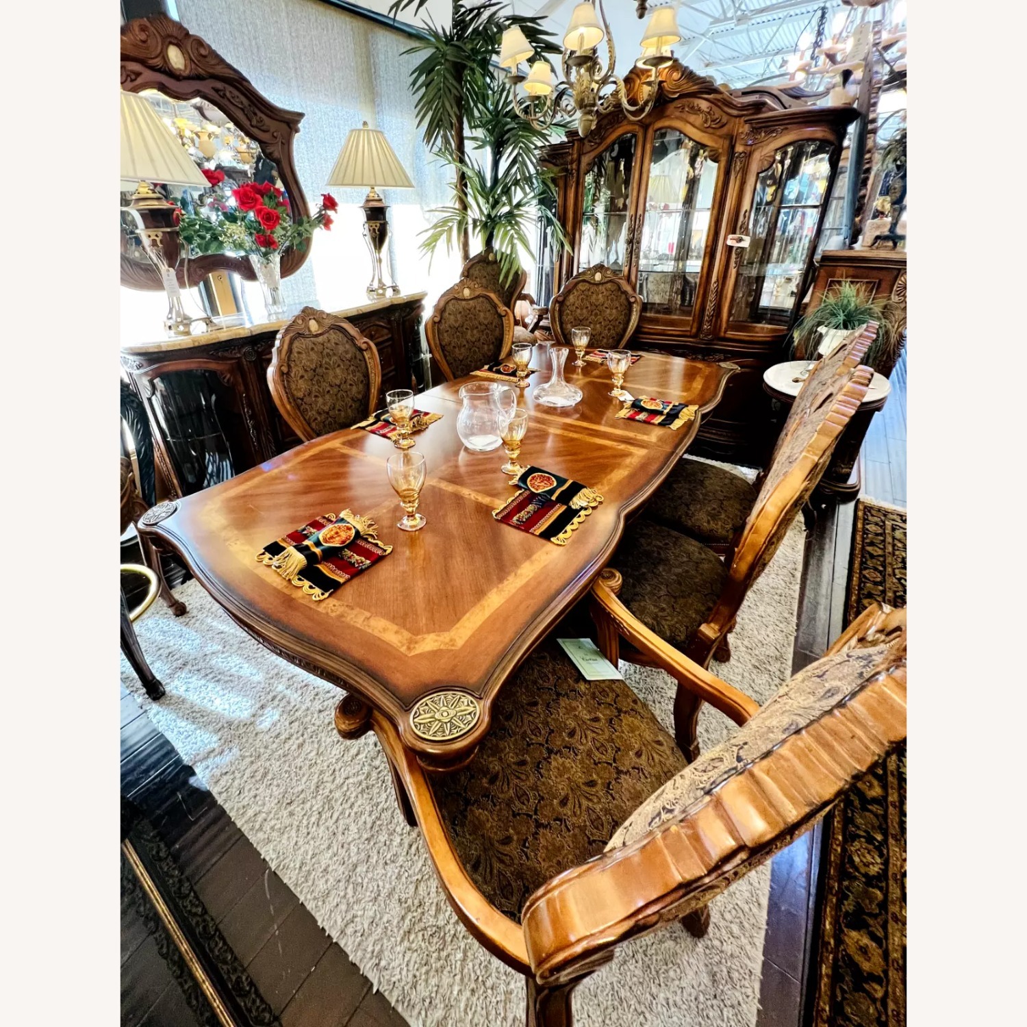 Michael Amini Cortina Dining Table - image-3