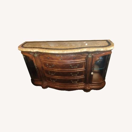 Used Michael Amini Cortina Buffet Sideboard for sale on AptDeco