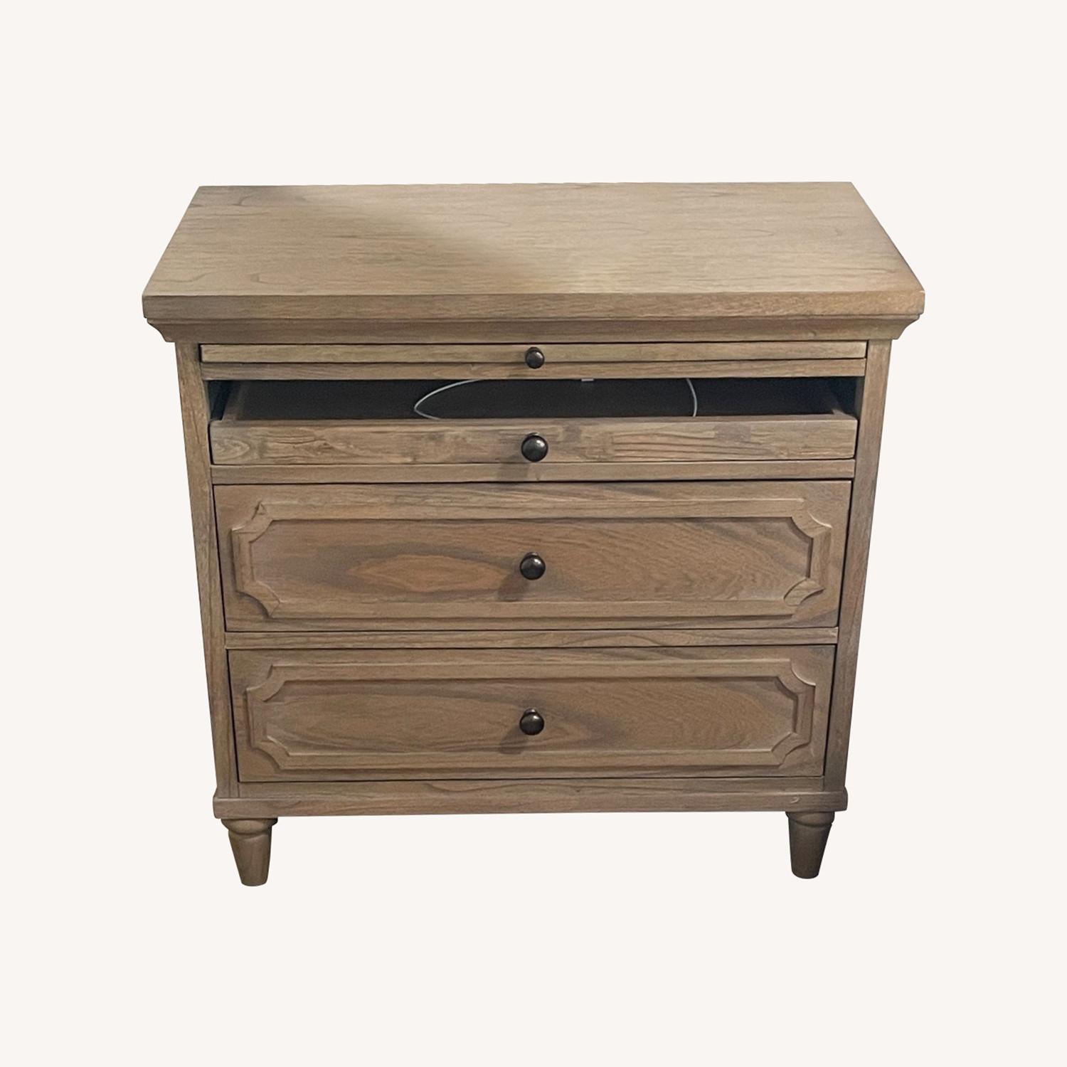 Ethan Allen Large Nightstand - image-0