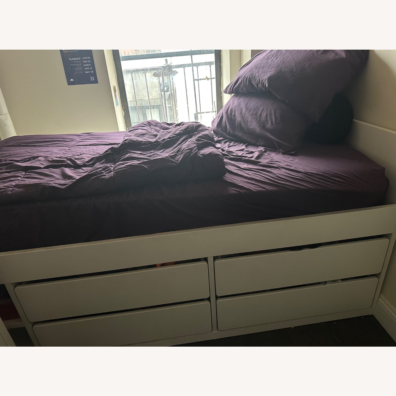 IKEA SLÄKT Twin Bed with Storage - image-3