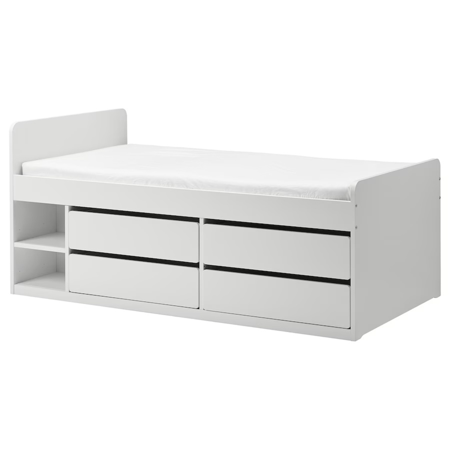 IKEA SLÄKT Twin Bed with Storage - image-4