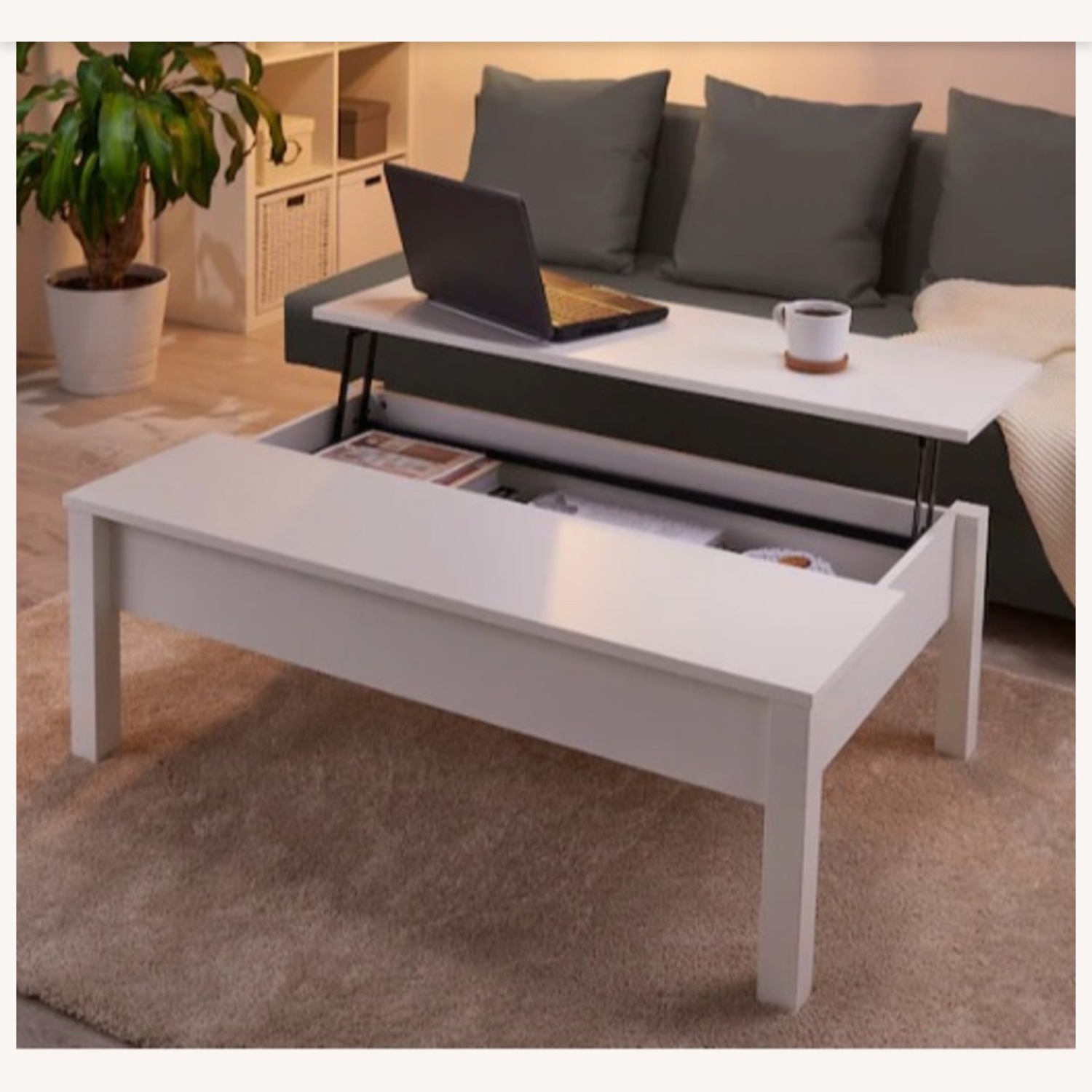 IKEA Lift Up Coffee Table - image-1